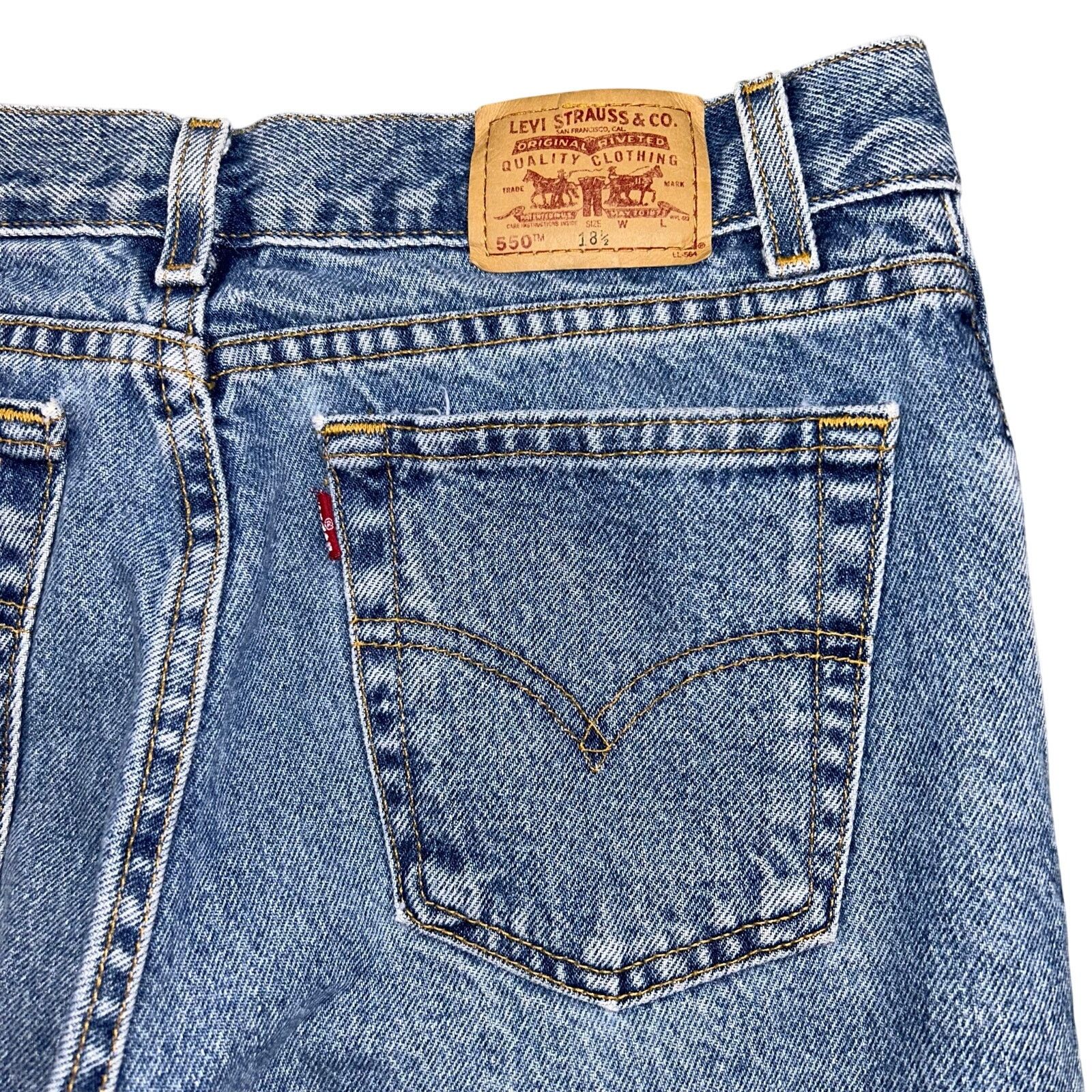 Levi's × Vintage Vintage Levi's Jeans 550 Relaxed High Rise Mom Jeans 30" Size 32" / US 10 / IT 46 - 7 Thumbnail