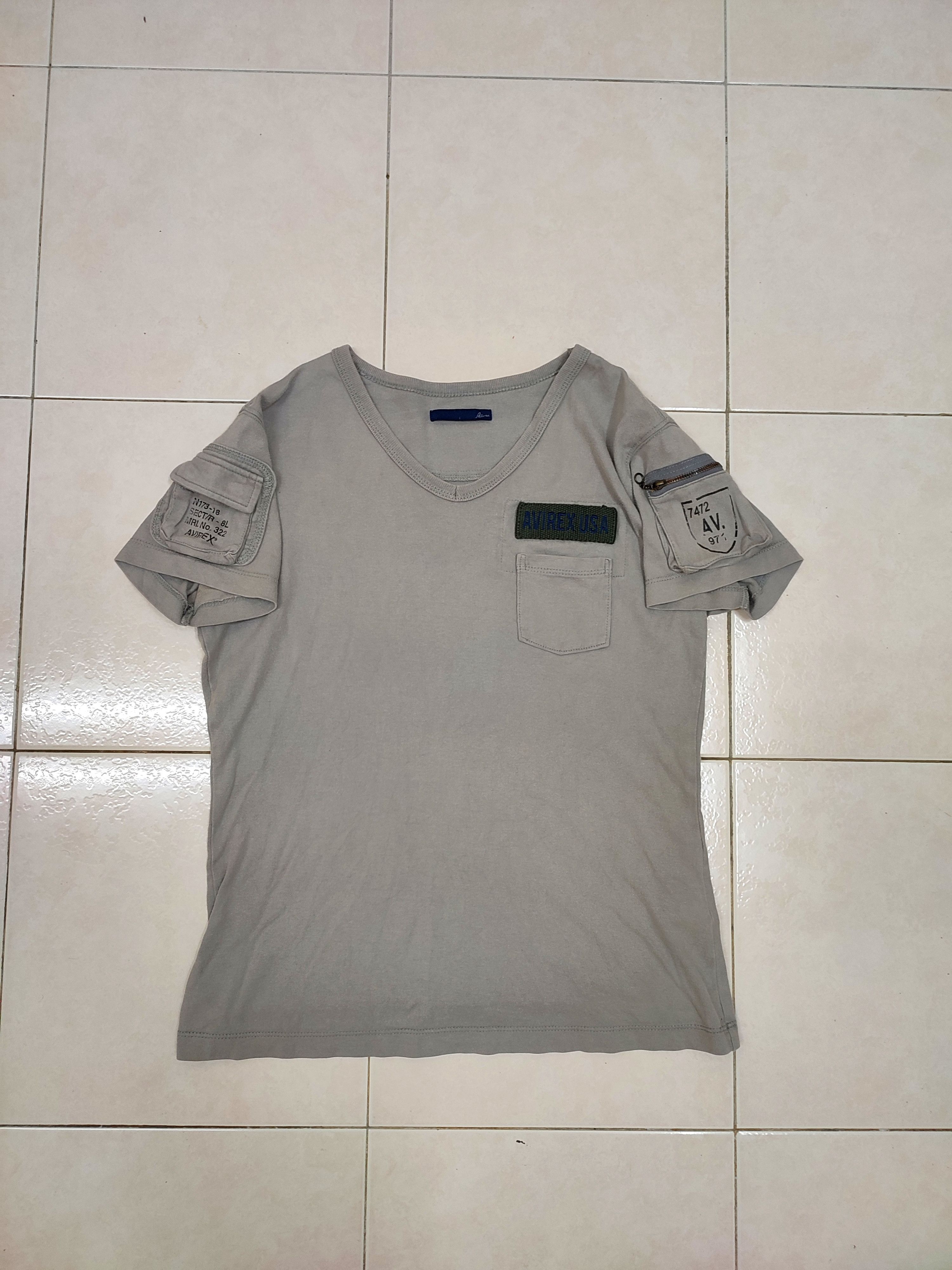 Avirex 💥Rare 90s Avirex Multi Pocket Tees Size US S / EU 44-46 / 1 - 2 Thumbnail