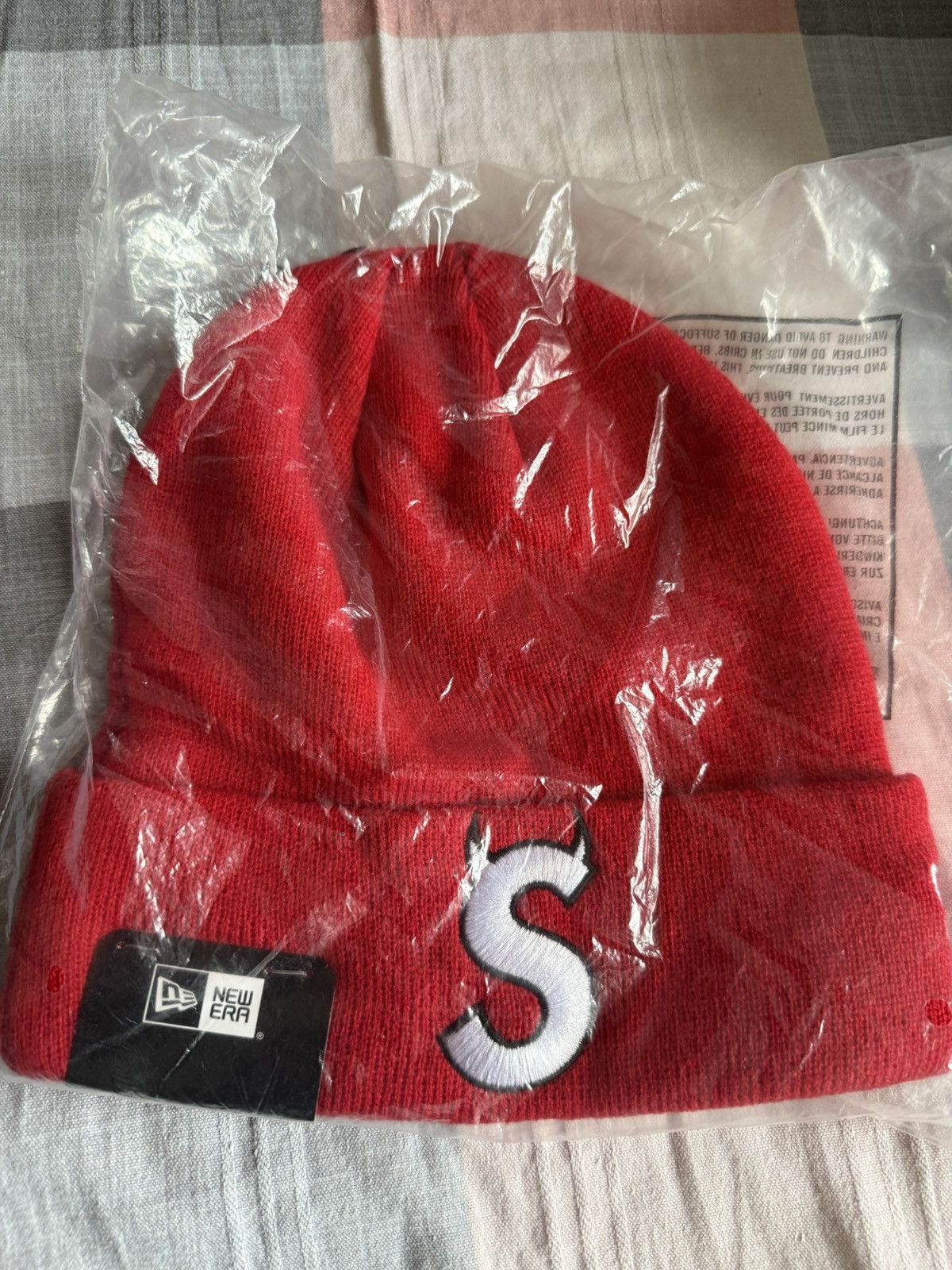 Supreme S Logo Beanie | Grailed