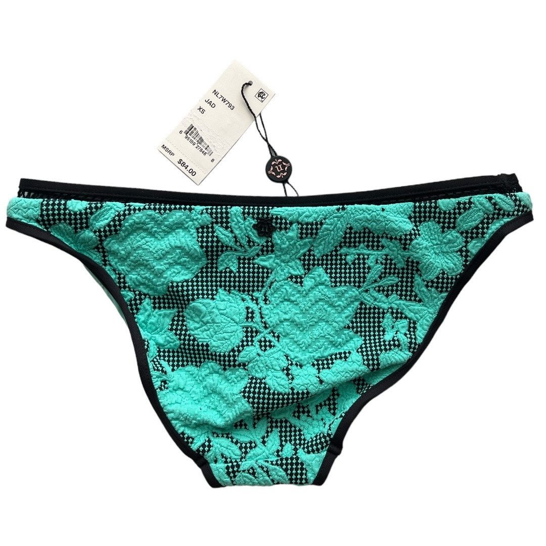 Nanette Lepore Nanette Lepore Jade Jacquard Bikini Bottom, XS Size ONE SIZE - 4 Thumbnail