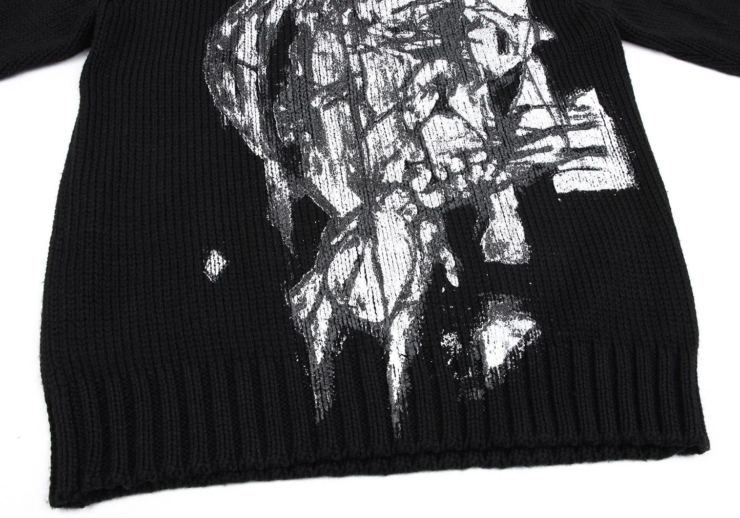 Yohji Yamamoto Yohji Yamamoto Madness Pigment Print Knit Sweater Size US M / EU 48-50 / 2 - 7 Thumbnail