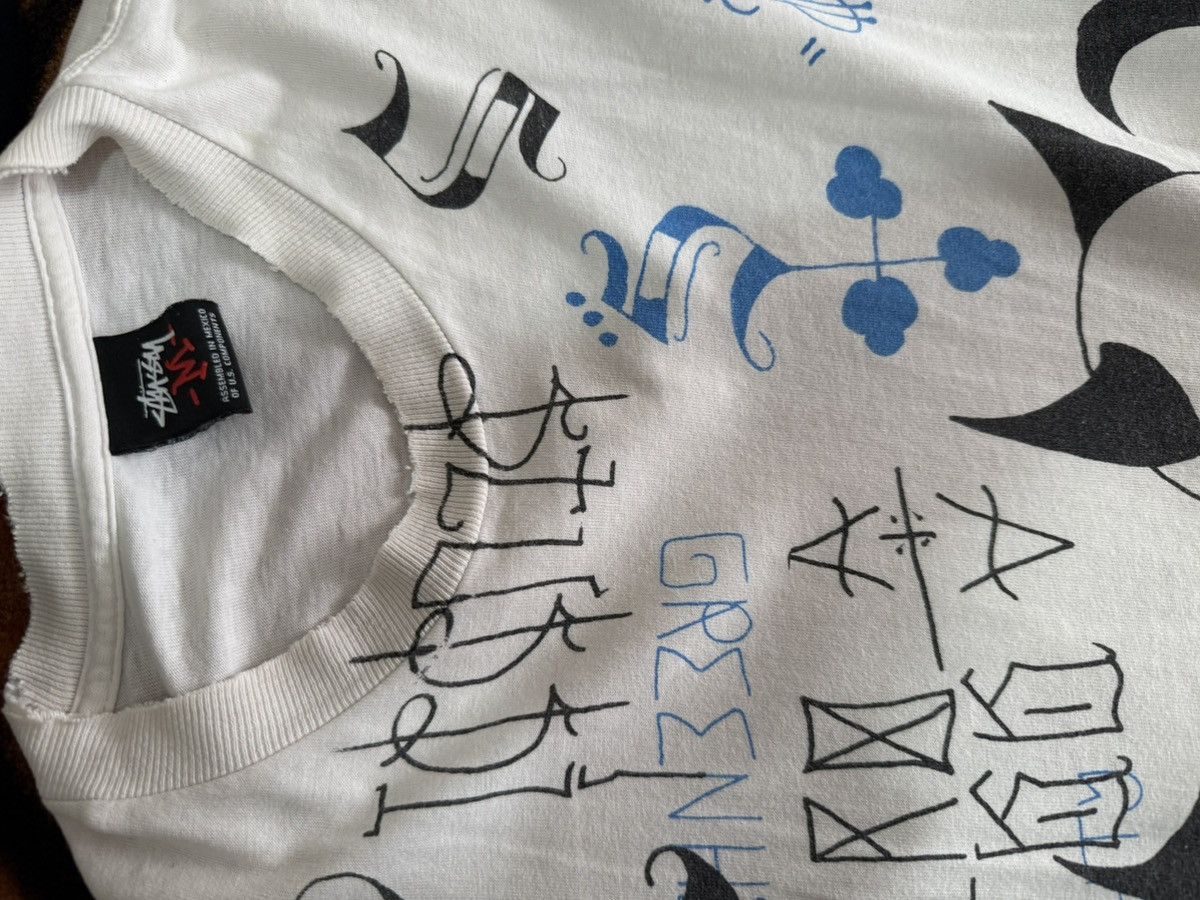 Stussy Stussy Vintage Tattoo Shirt Size US L / EU 52-54 / 3 - 2 Thumbnail