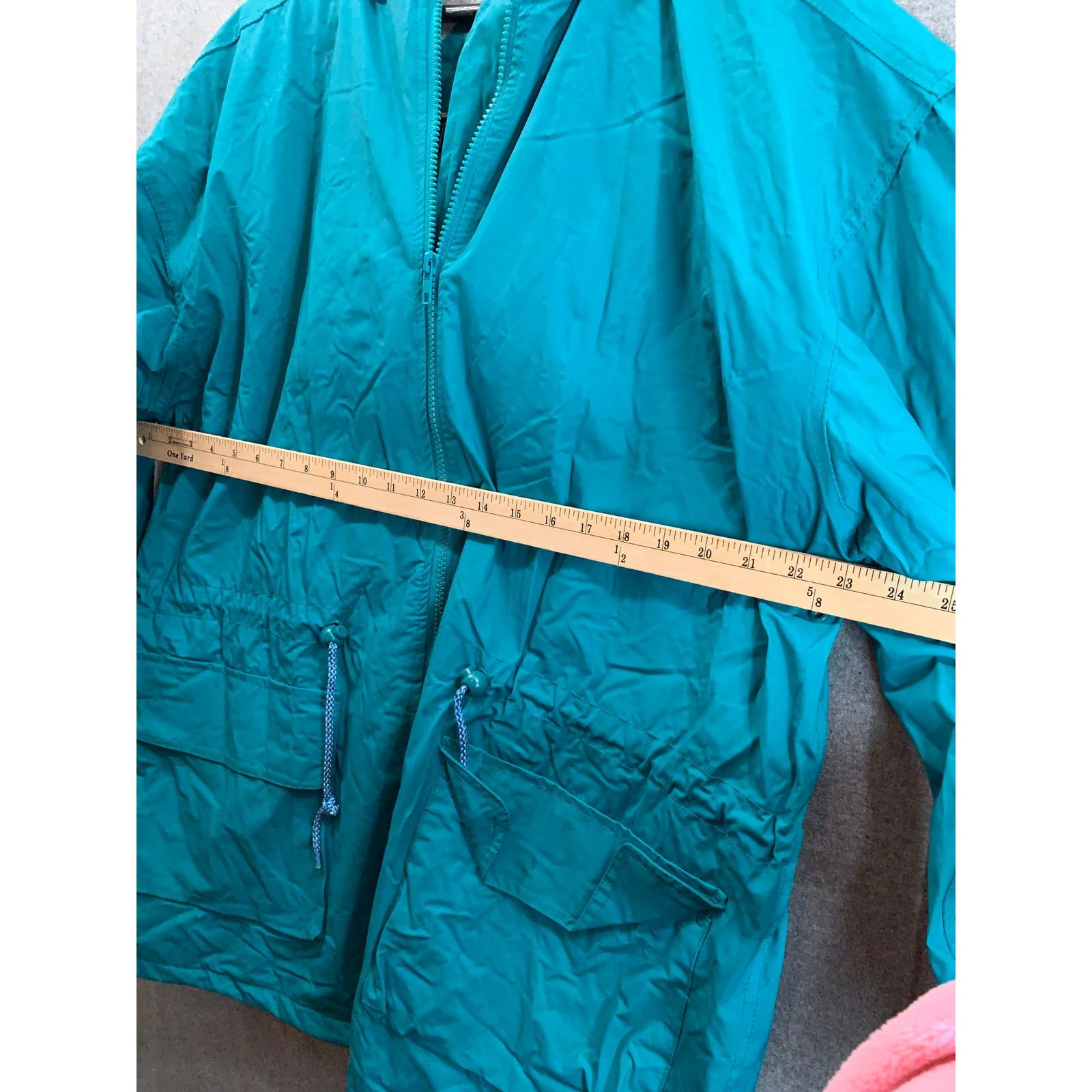 Other Wippette Rain Jacket Womens Size Large Blue Hood Full Zip Size L / US 10 / IT 46 - 6 Thumbnail