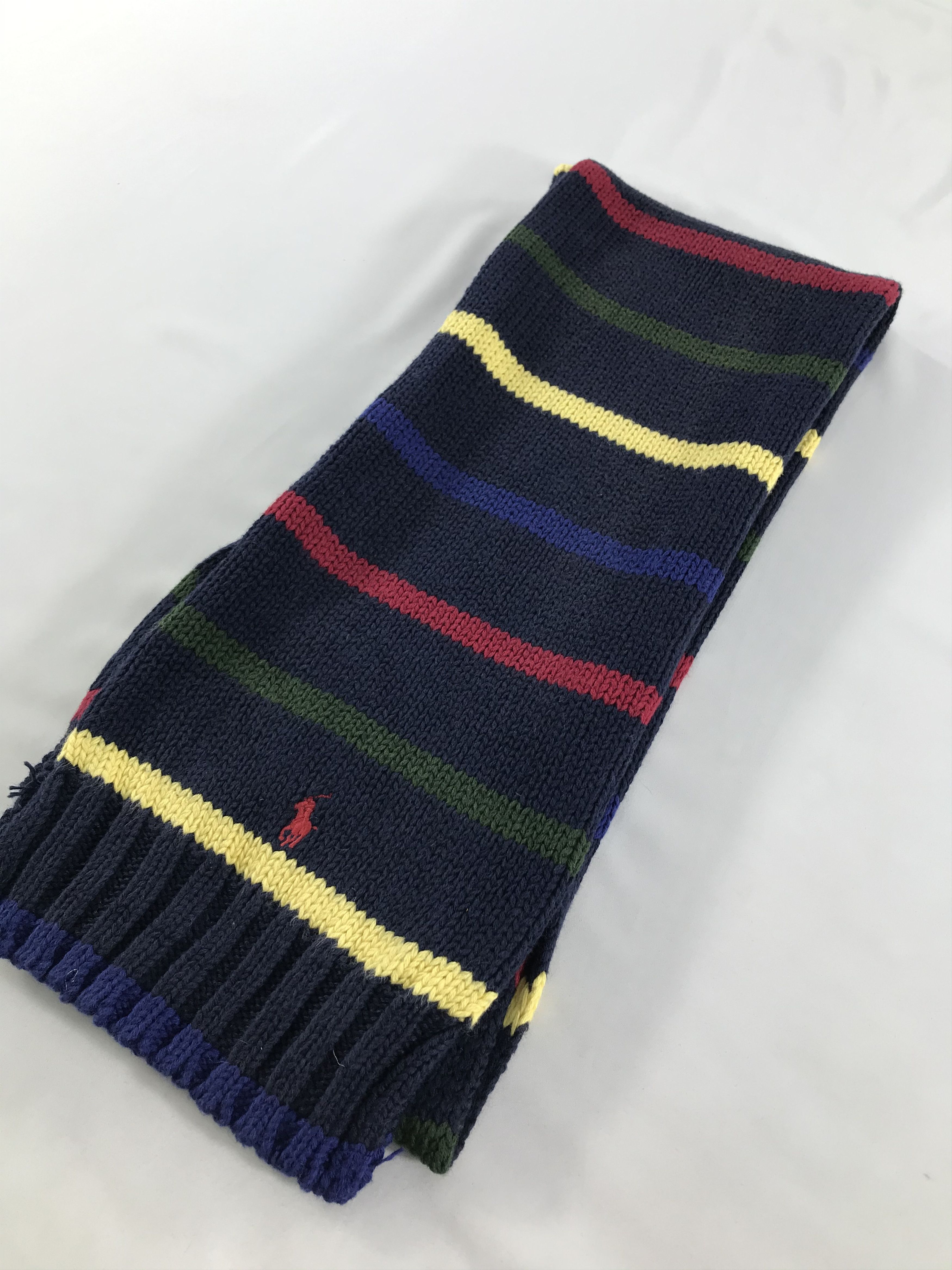 Polo Ralph Lauren Vintage Polo Ralph Lauren Scarf/Muffler/Neckwear MF1267 Size ONE SIZE - 3 Thumbnail