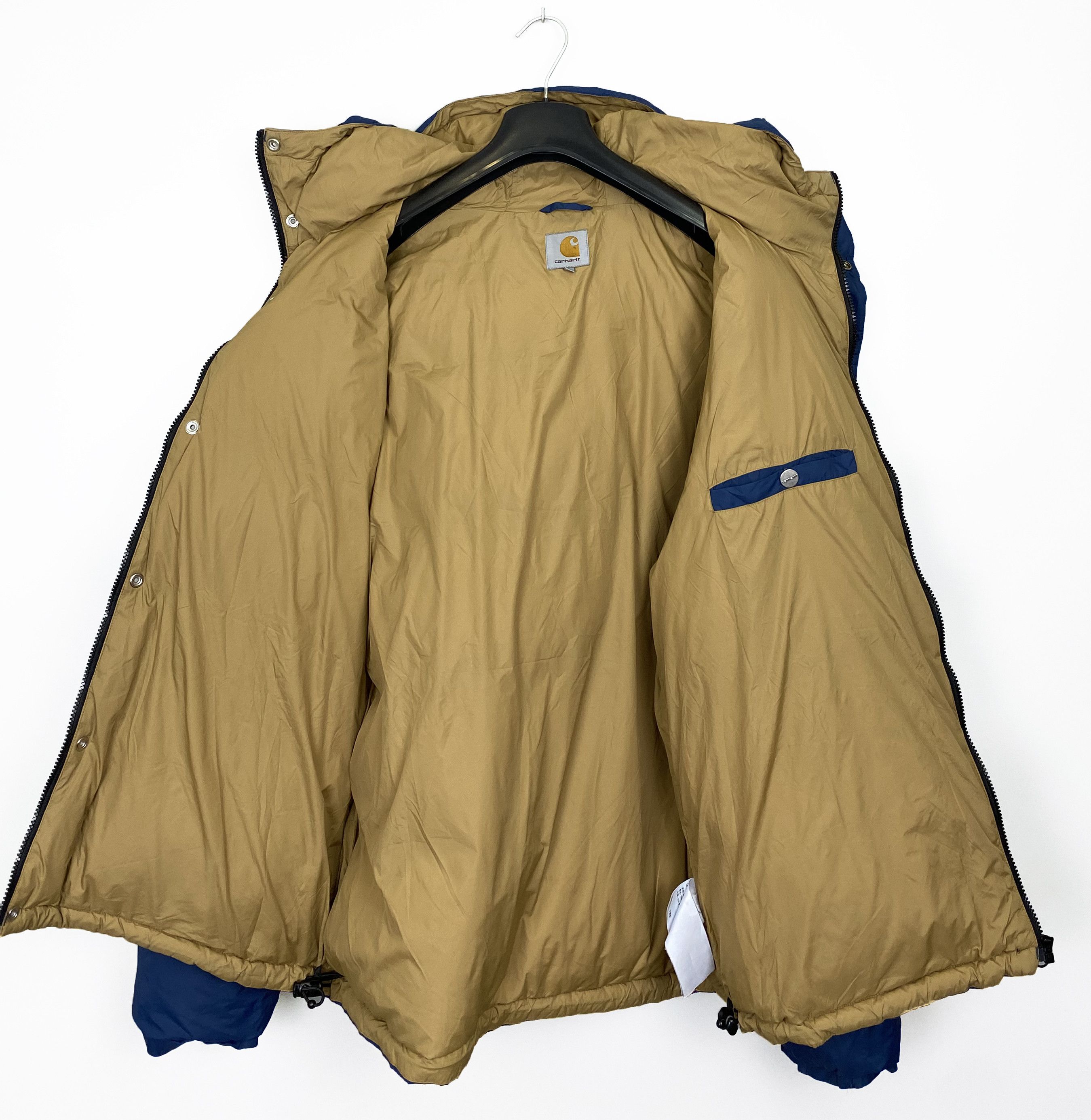 Carhartt Raleigh Puffer Down Blue Jacket