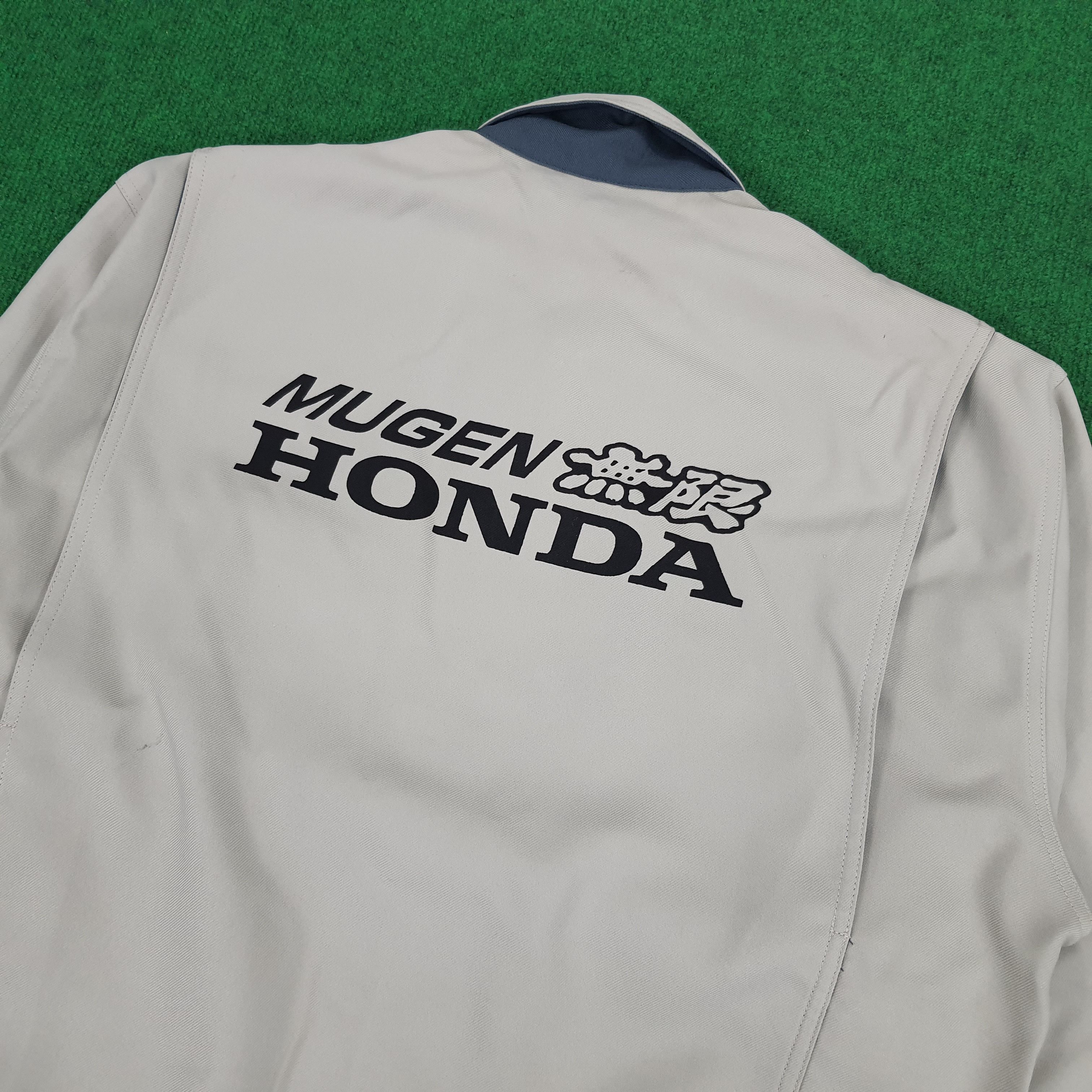 Japanese Brand Vintage Mugen HONDA Japanese Racing Team Workwear Jacket Size US L / EU 52-54 / 3 - 2 Thumbnail