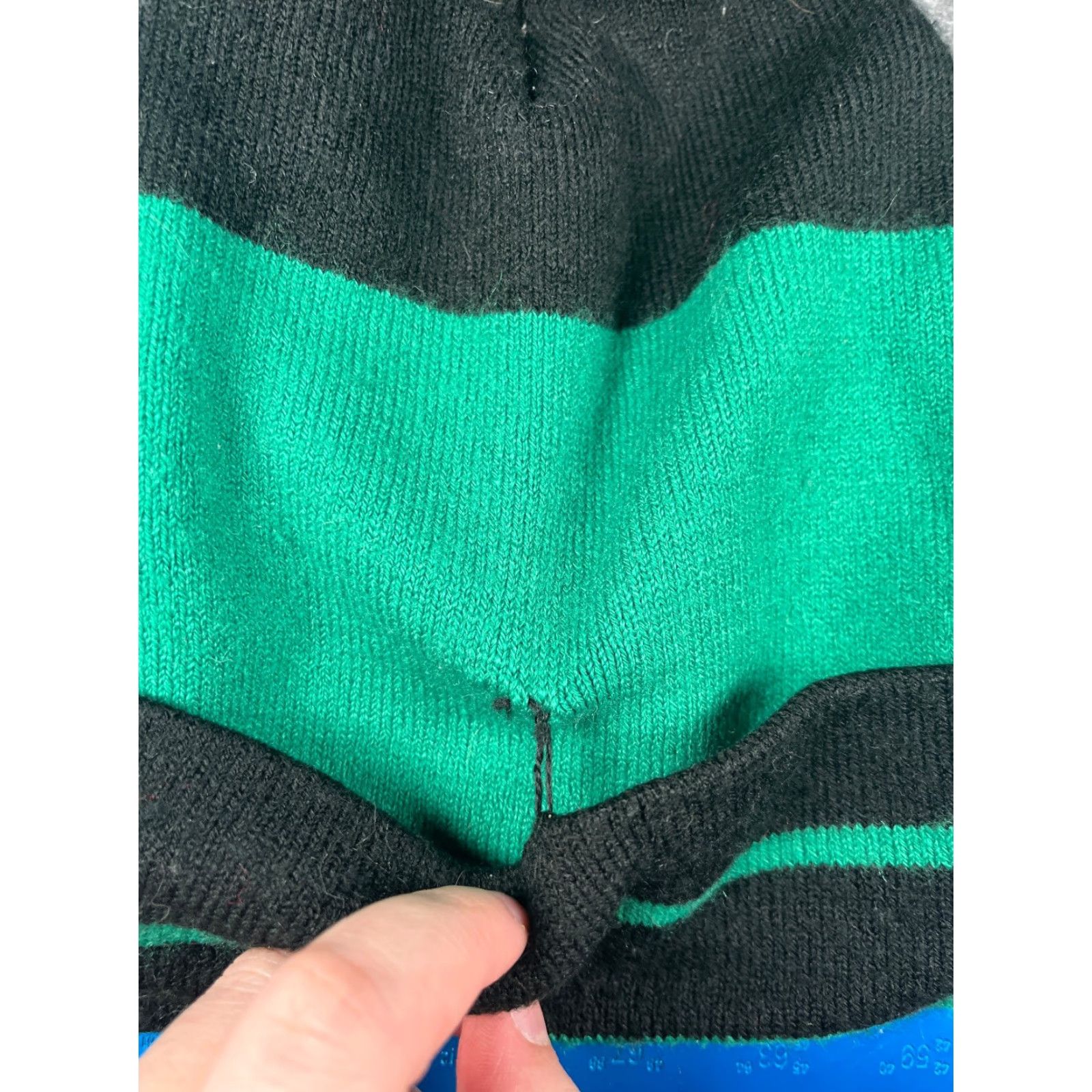 Vintage Harry Potter Slytherin Beanie Green Knit Acrylic Blend Pom Adult One Size Size ONE SIZE - 6 Thumbnail