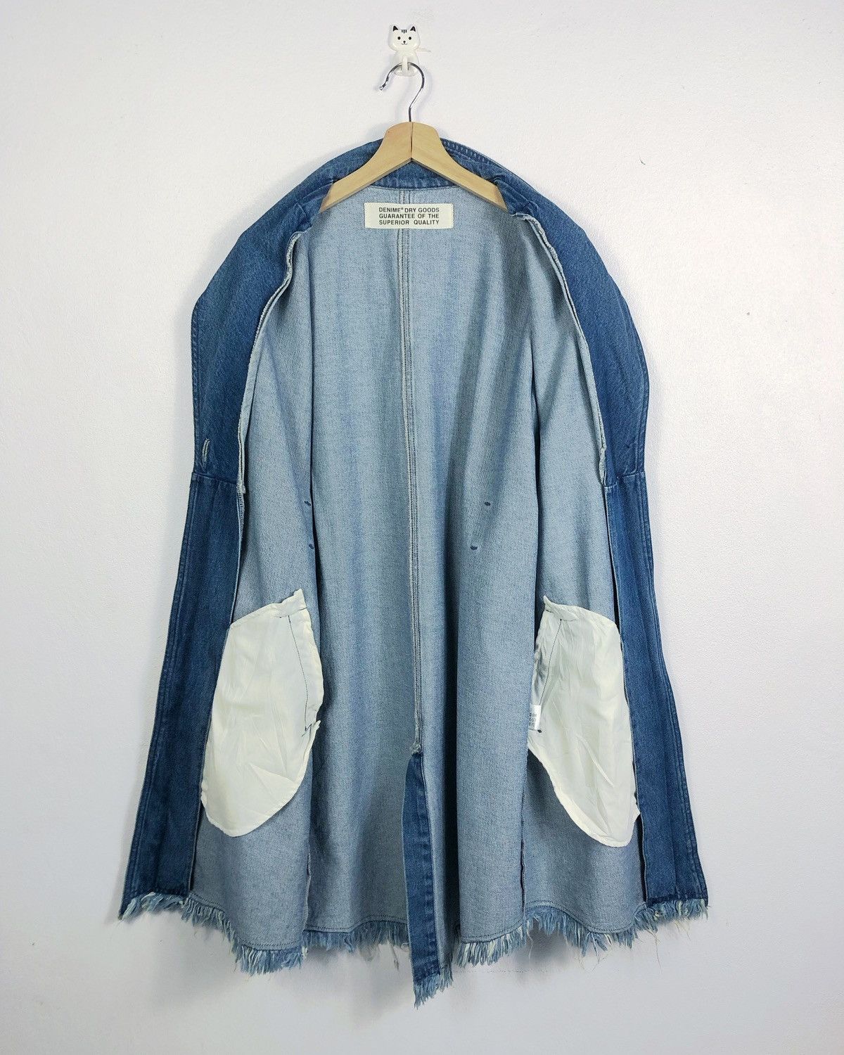 Denime Rare Vintage Denime Japan Long Robe Jacket Size US L / EU 52-54 / 3 - 8 Thumbnail