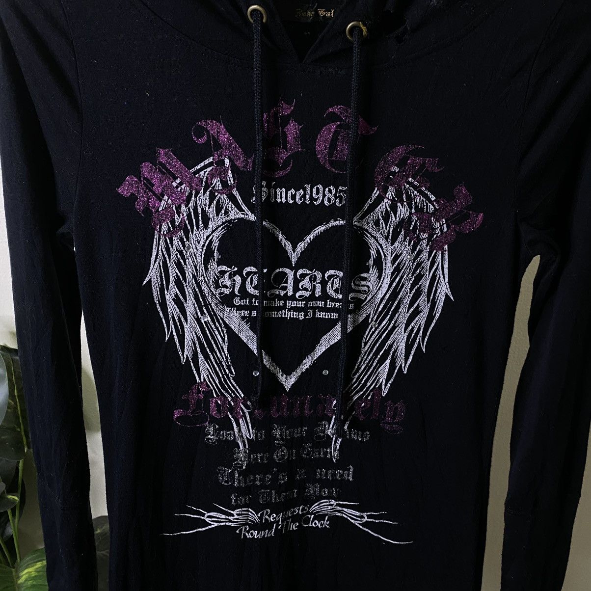 If Six Was Nine JapanBrand Seditionaries Poem Cyber Gothic Punk PPFM LGB LS Size XS / US 0-2 / IT 36-38 - 2 Thumbnail