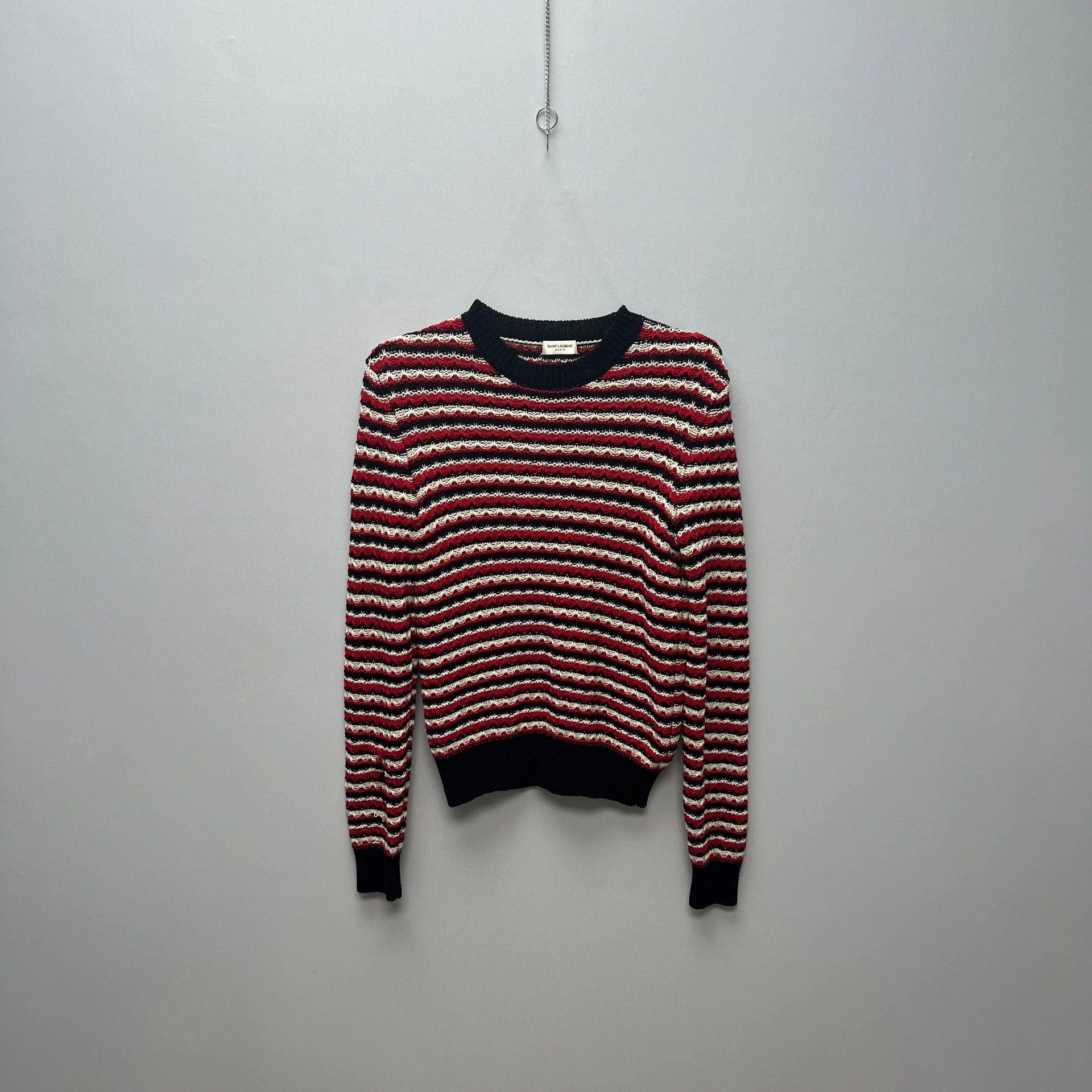 Saint Laurent Paris Saint Laurent Paris Knitted hoodie Size US XS / EU 42 / 0 - 1 Thumbnail