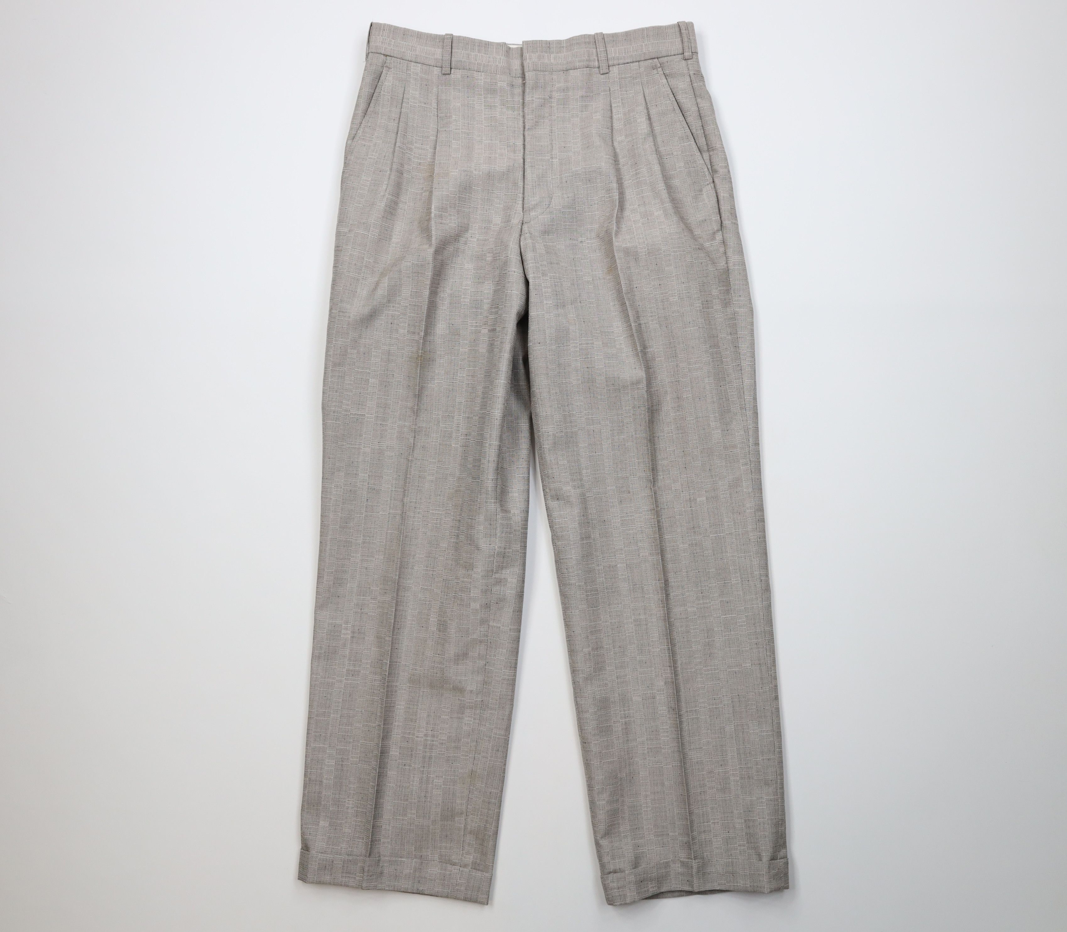 Vintage Vintage 80s 2 Piece Atomic Fleck Double Breasted Suit Size 40R - 8 Thumbnail