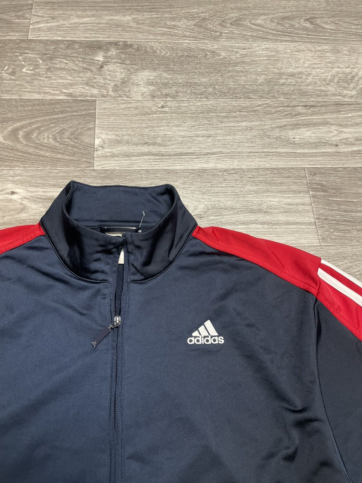 Adidas Vintage Adidas Track Jacket 3 Stripes 00s Size US S / EU 44-46 / 1 - 7 Thumbnail