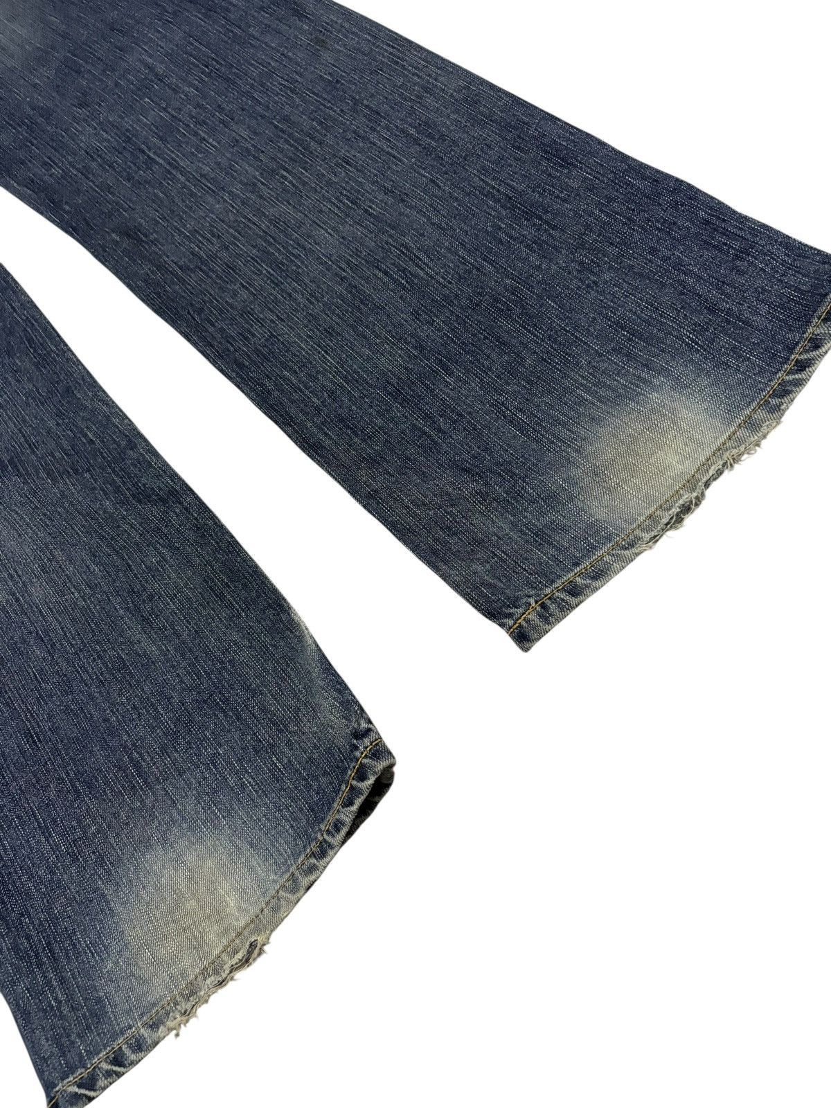 Edwin Vtg Edwin Japan 504 Distressed Jeans Size US 32 / EU 48 - 9 Thumbnail