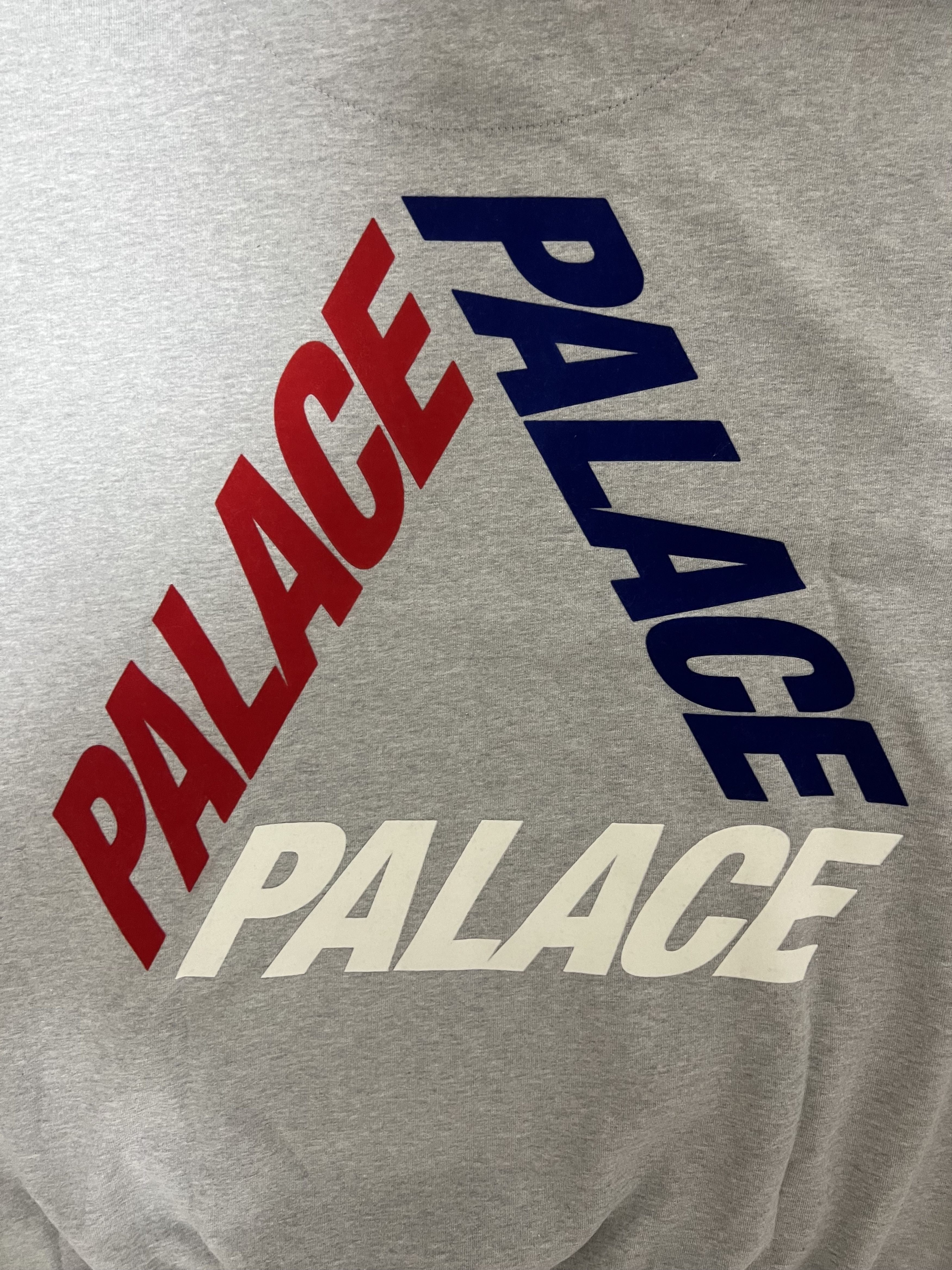 Palace 💚 2019 Palace Flocka P3 Hoodie Grey Marl Medium NEW Size US M / EU 48-50 / 2 - 5 Thumbnail