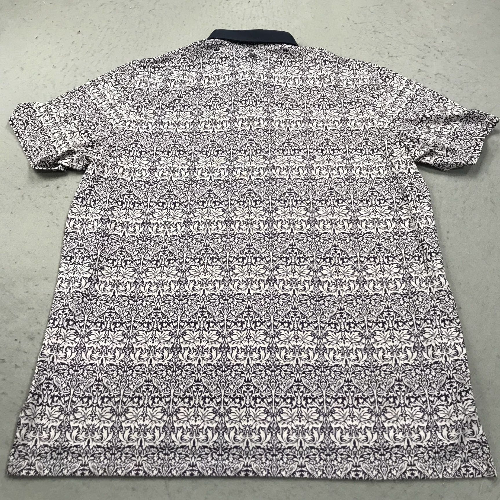 Vintage Greyson Polo Shirt Mens XL Purple Geometric Golf Logo Casual Short Sleeve Polo XXL? Size US XL / EU 56 / 4 - 6 Thumbnail