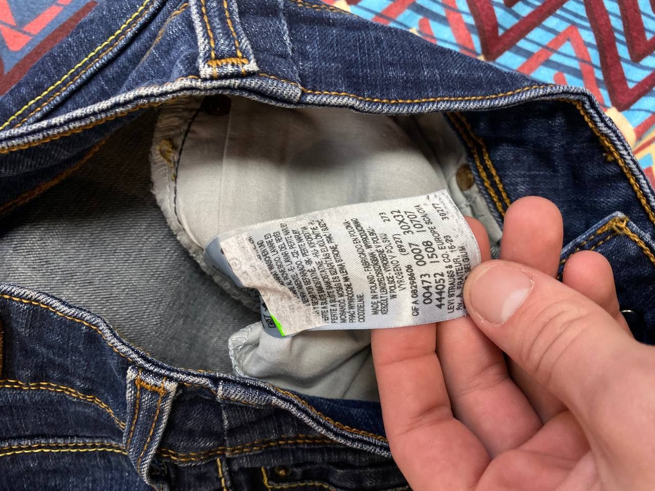 Levi's × Vintage Vintage Levis 473 Jeans Distressed Denim Levi's Jeans Size 30" / US 8 / IT 44 - 3 Thumbnail