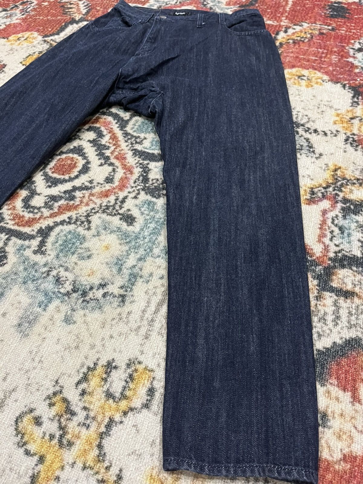Issey Miyake × Japanese Brand × Ne-Net Denim crotch panta Size US 30 / EU 46 - 3 Thumbnail