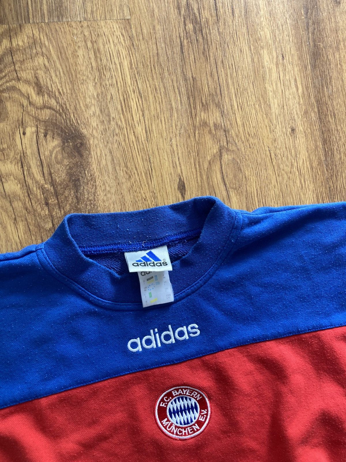 Adidas Vintage rare 90’s adidas bayern munchen sweatshirt crewneck Size US L / EU 52-54 / 3 - 8 Thumbnail