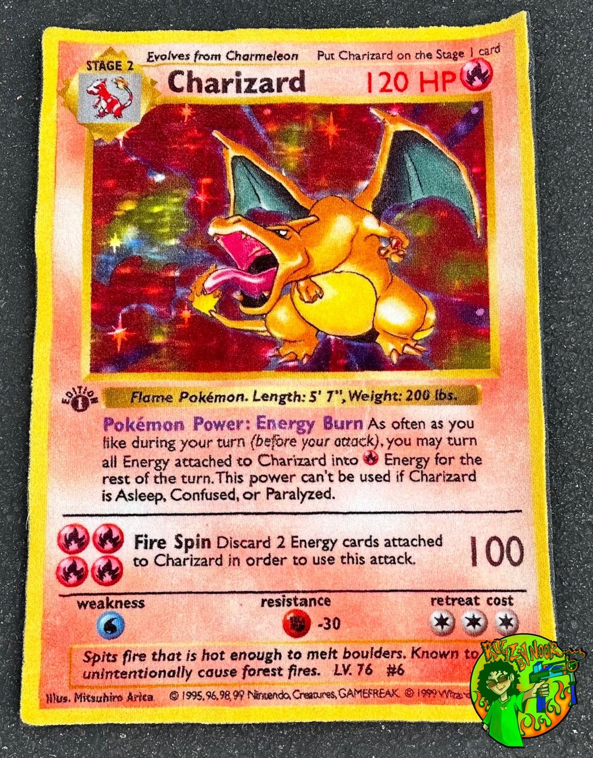 Other 1999 Charizard Card Rug Size ONE SIZE - 1 Preview