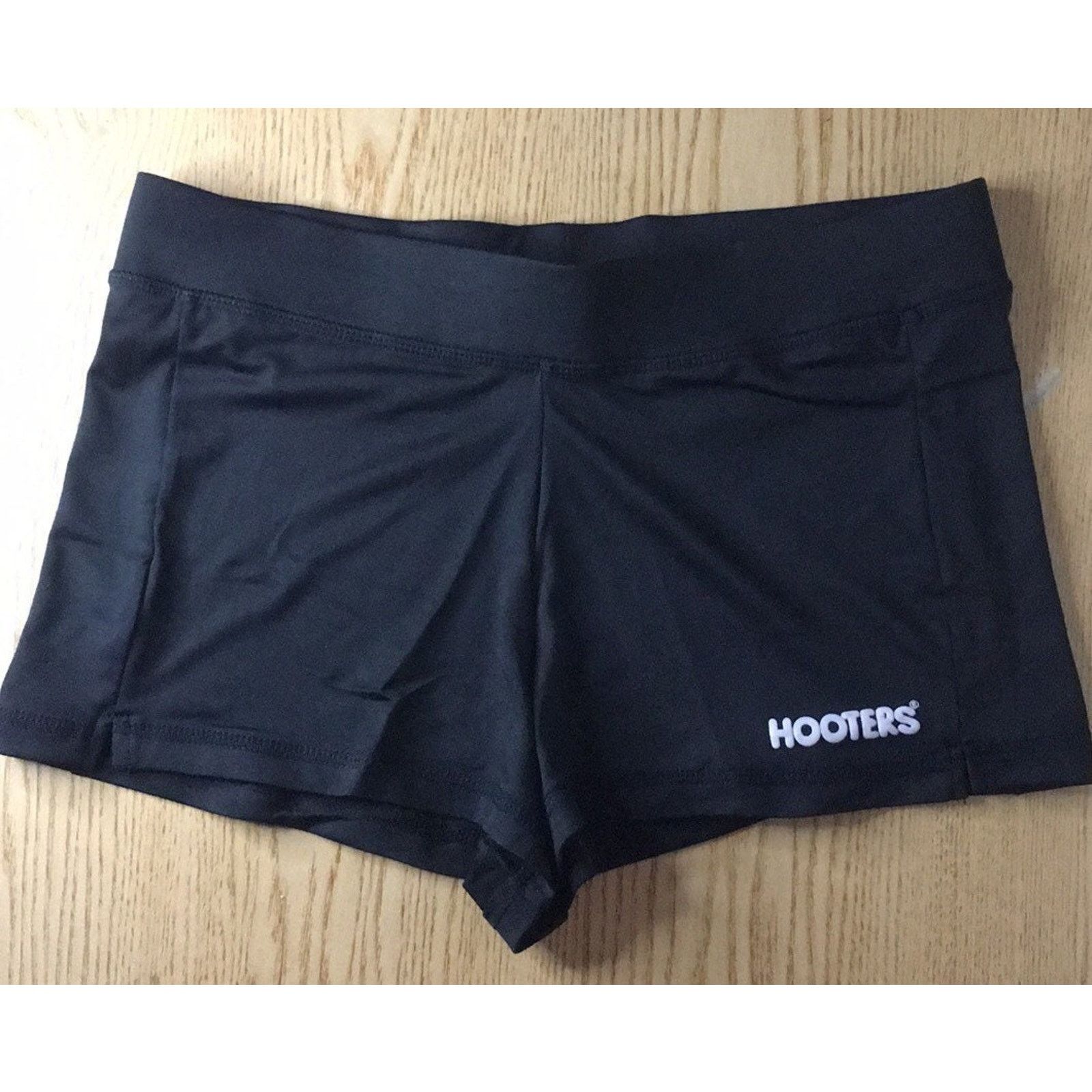 Other New Rare Sexy Hooters Girl Uniform Black Shorts Stretchy Xxs Size 24" / US 00 / IT 34 - 1 Thumbnail