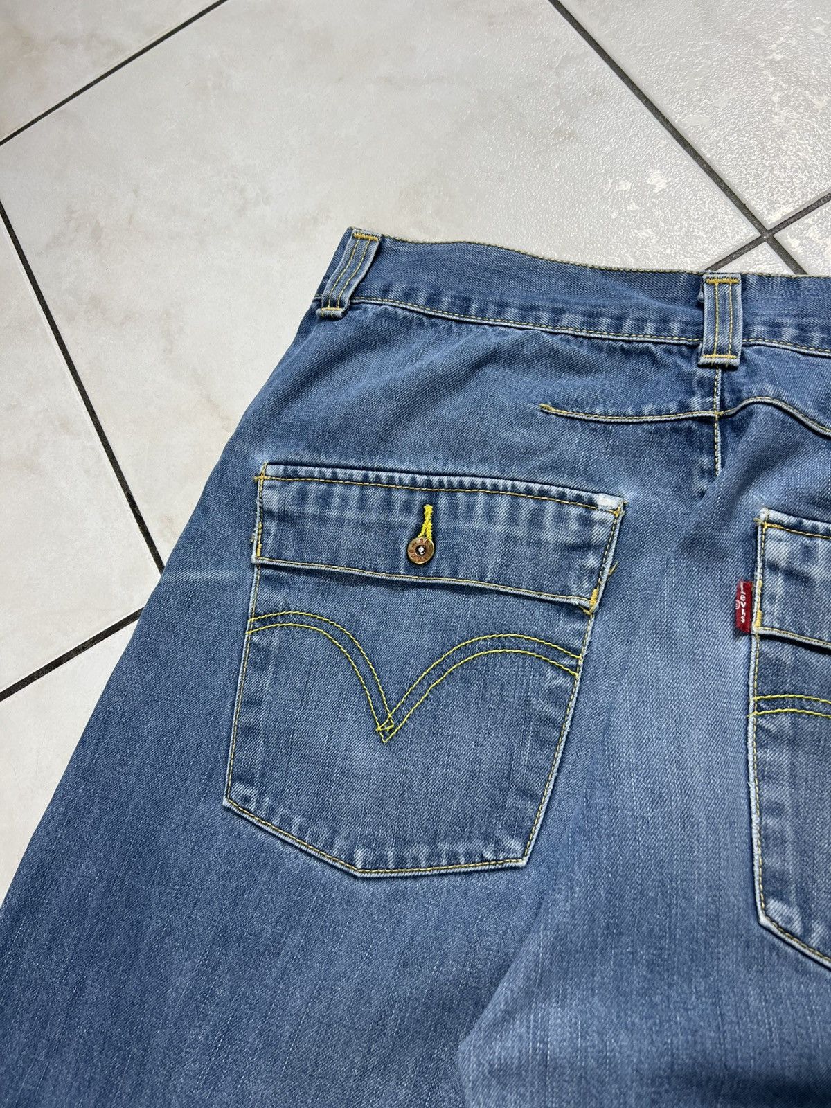 Levi's Vintage Levi’s y2k engineered jeans distressed denim pants Size US 32 / EU 48 - 16 Thumbnail