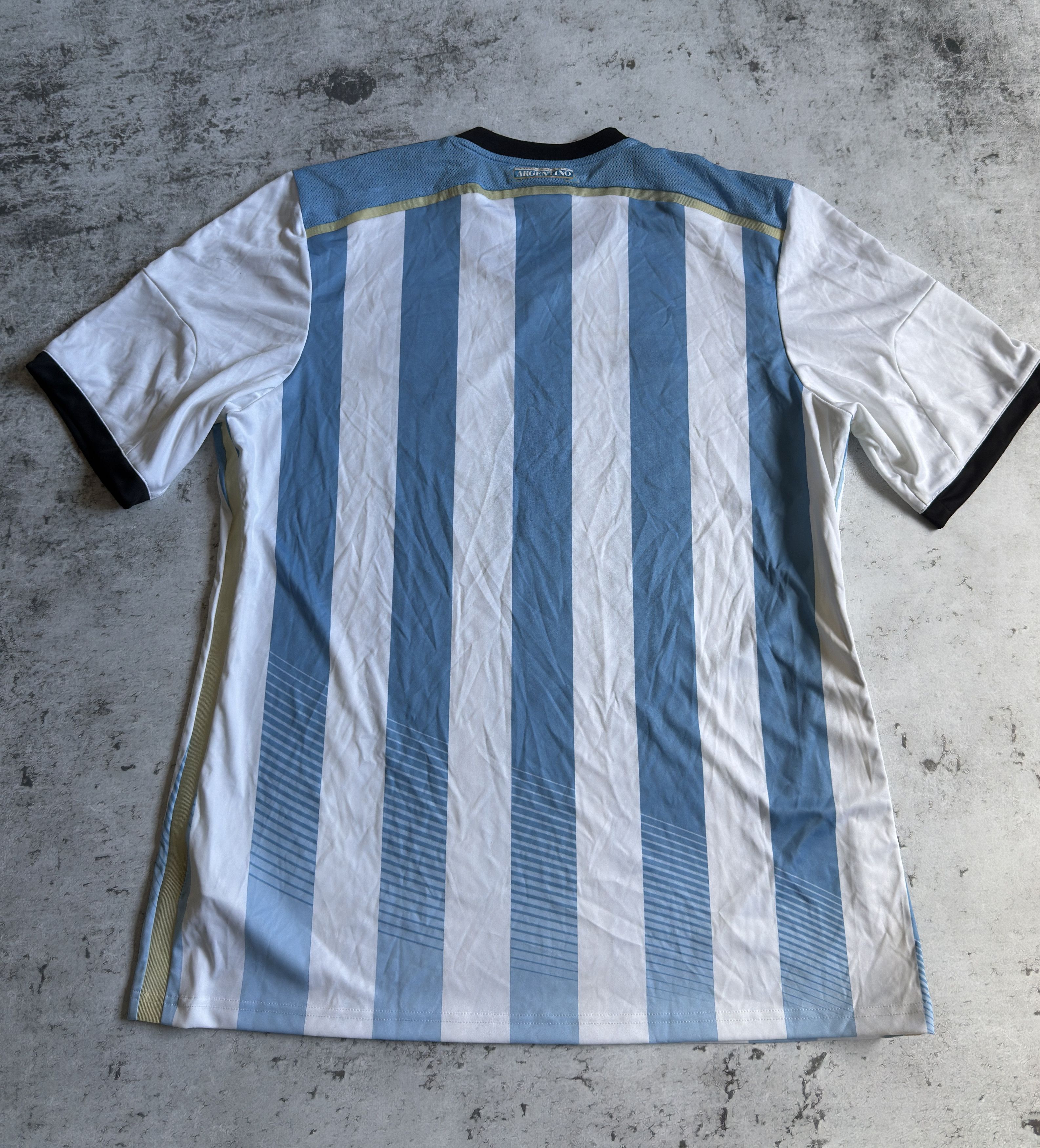 Adidas ARGENTINA 2013 2014 HOME SHIRT JERSEY ADIDAS sz XL Size US XL / EU 56 / 4 - 13 Thumbnail
