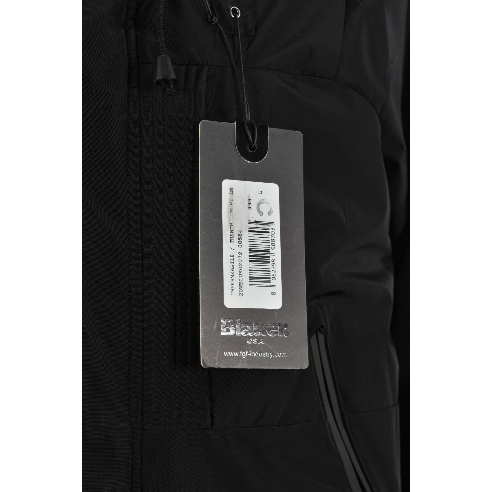 Other Blauer Jacket Size L US In Black Polyester Size US L / EU 52-54 / 3 - 4 Thumbnail