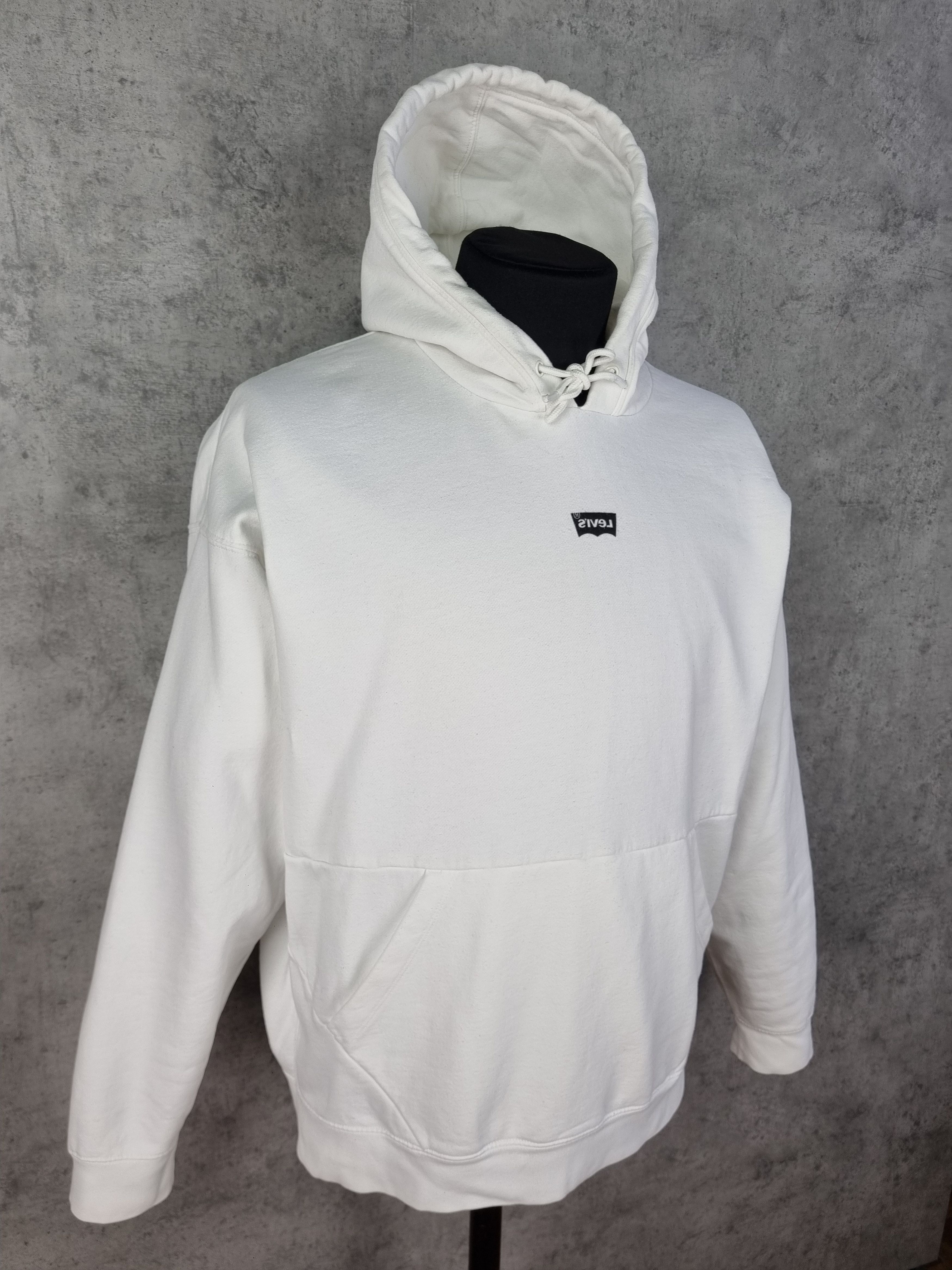 Levi's × Levi's Vintage Clothing Rare Box Logo Levi's Vintage White Hoodie Size US M / EU 48-50 / 2 - 12 Thumbnail