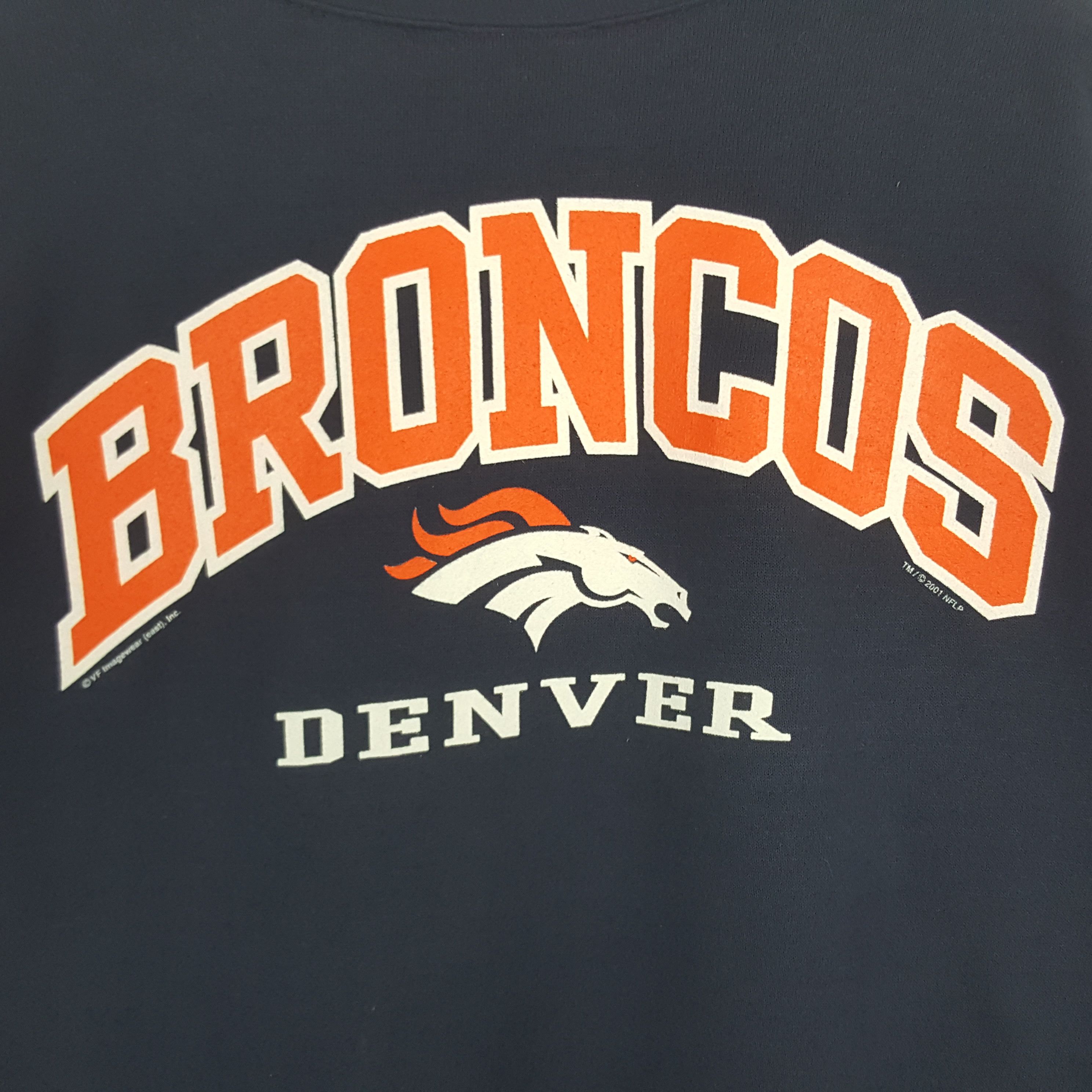 CSA × NFL × Vintage Vintage Broncos Denver American Football Team Sweatshirt Size US L / EU 52-54 / 3 - 4 Thumbnail