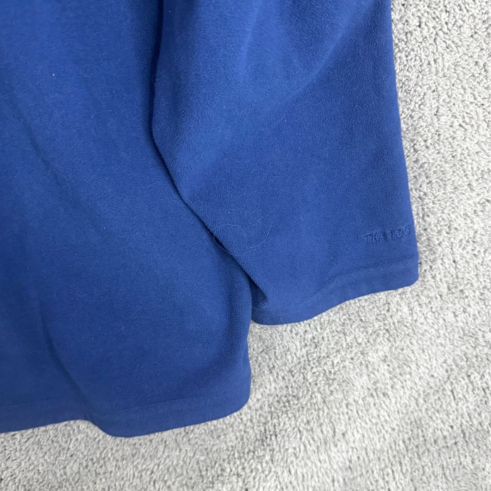 The North Face The North Face Pullover Mens L Blue TKA 100 Fleece 1/4 Zip Hiking Size US L / EU 52-54 / 3 - 3 Thumbnail