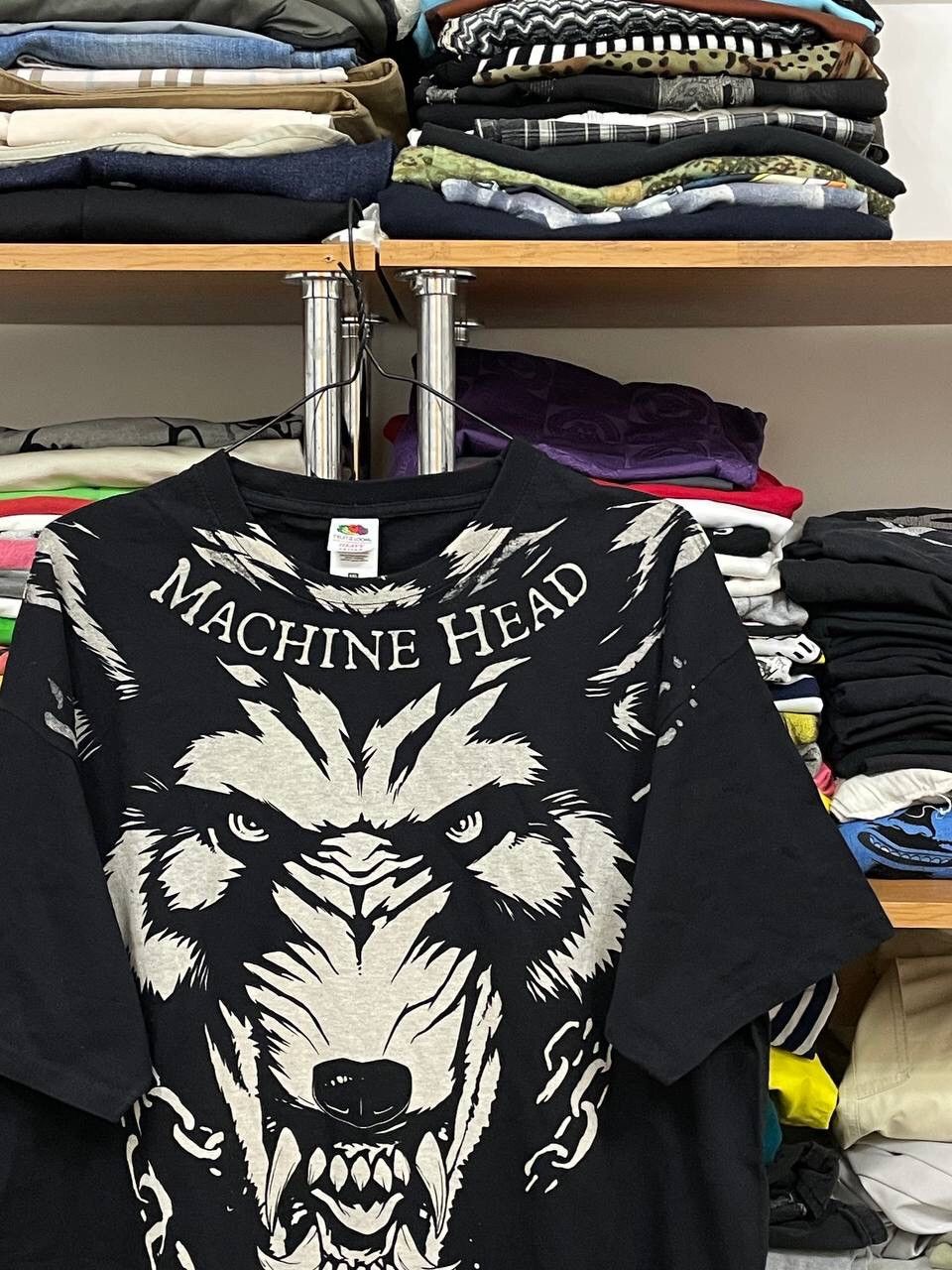 Band Tees × Vintage Machine Head Unlessh The Volves Metal Rock tee Size US XXL / EU 58 / 5 - 3 Thumbnail