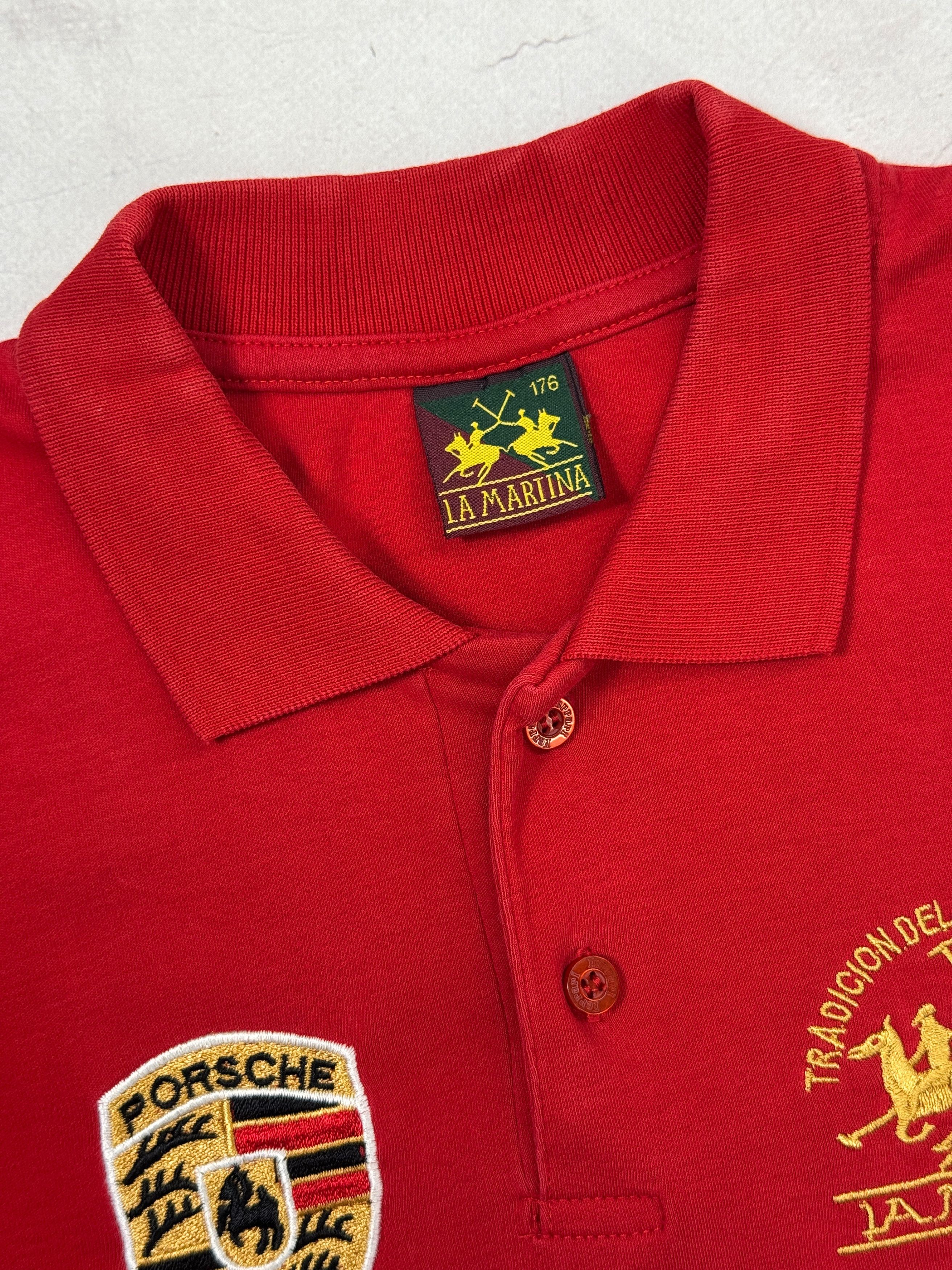La Martina Vintage La Martina Polo T-Shirt Porsche Team Size US S / EU 44-46 / 1 - 5 Thumbnail