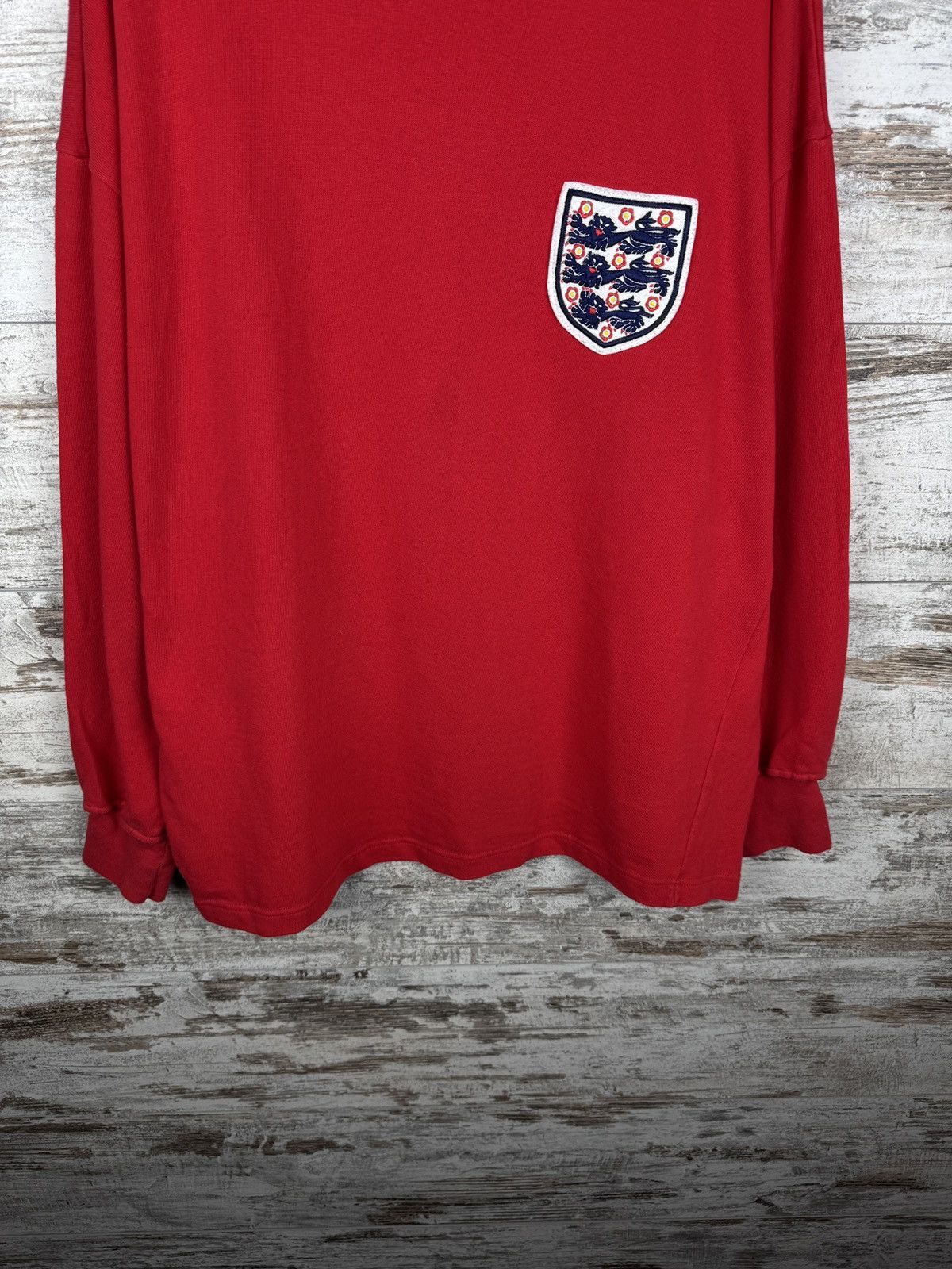 Vintage England National Team 1966 world cup sweatshirt long-sleeve Size US XL / EU 56 / 4 - 3 Thumbnail