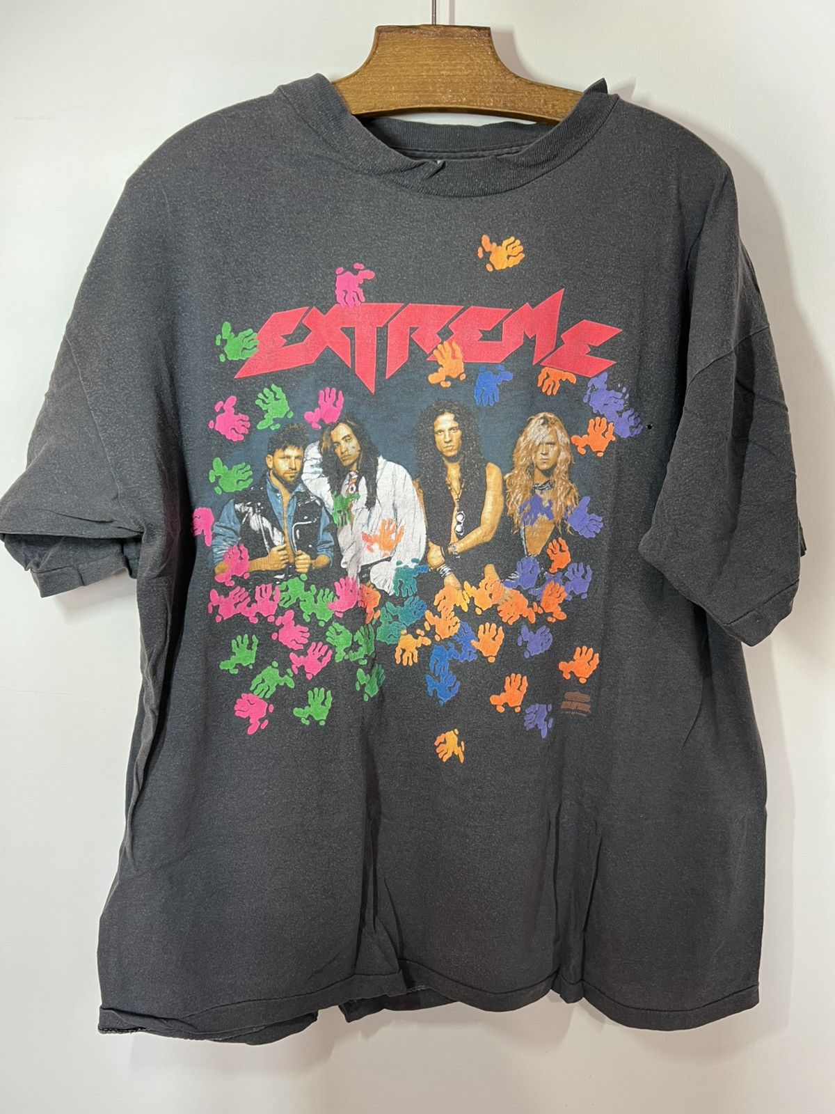 Band Tees extreme band vintage tour 90 Size US L / EU 52-54 / 3 - 1 Thumbnail