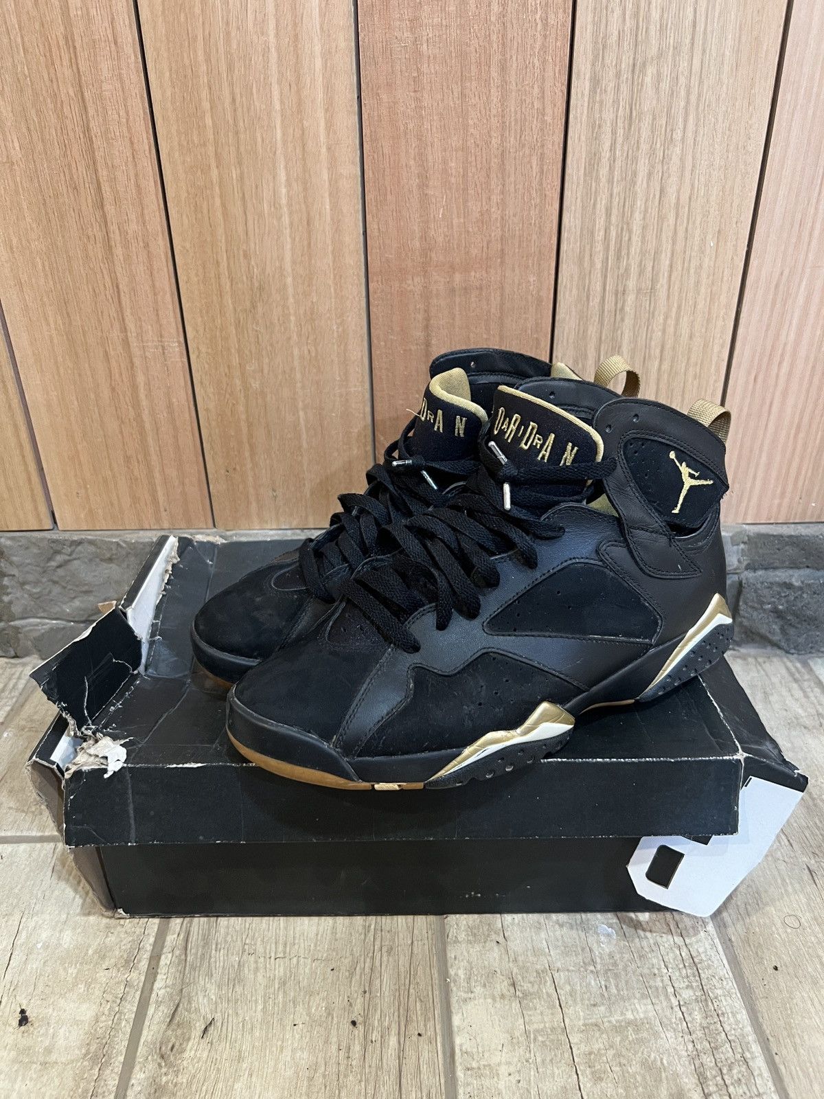 Jordan Brand Jordan 7 Retro “Golden Moments Pack” Size US 10 / EU 43 - 7 Thumbnail