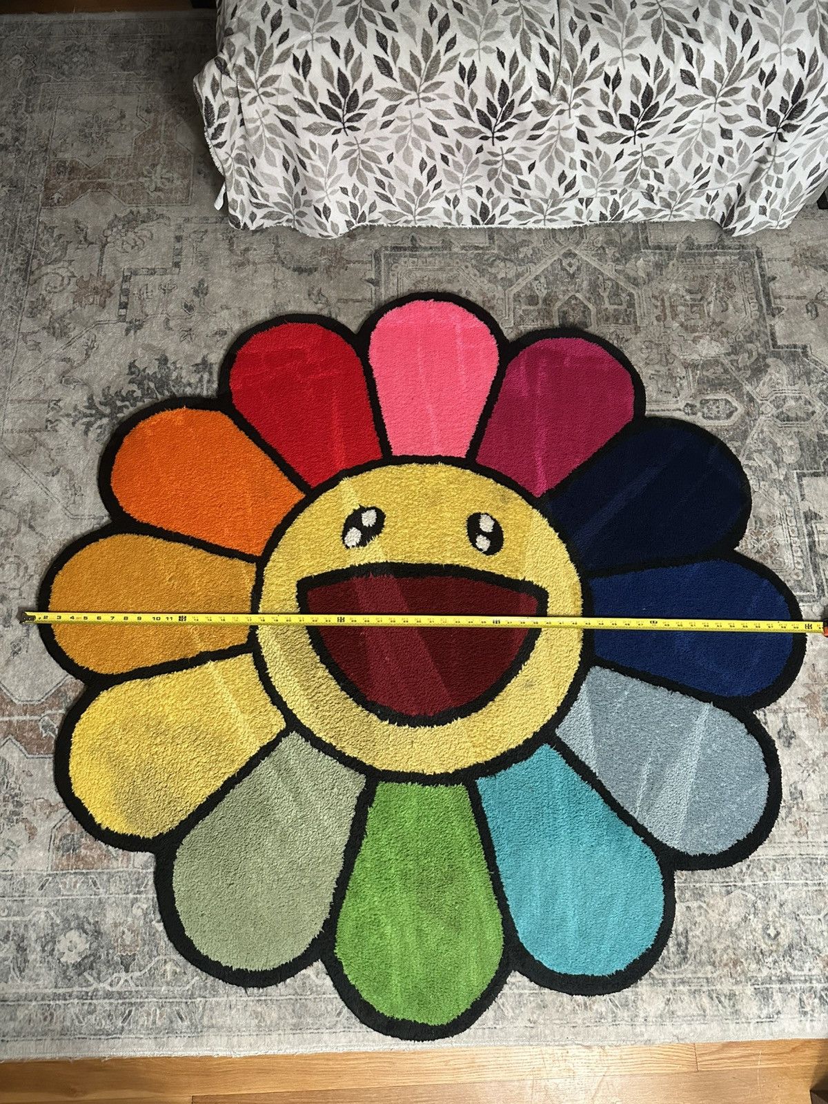 Takashi Murakami Murakami Tufted Rug 5ft Size ONE SIZE - 2 Thumbnail