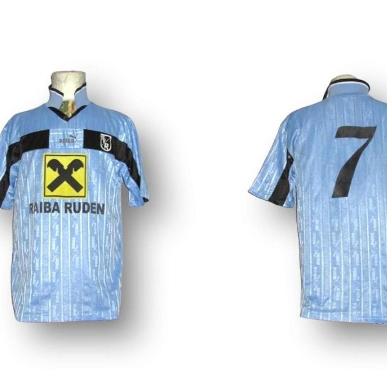Puma SVR Raiba Ruden Austria 1998 1999 Home Shirt Jersey Size US XL / EU 56 / 4 - 2 Thumbnail