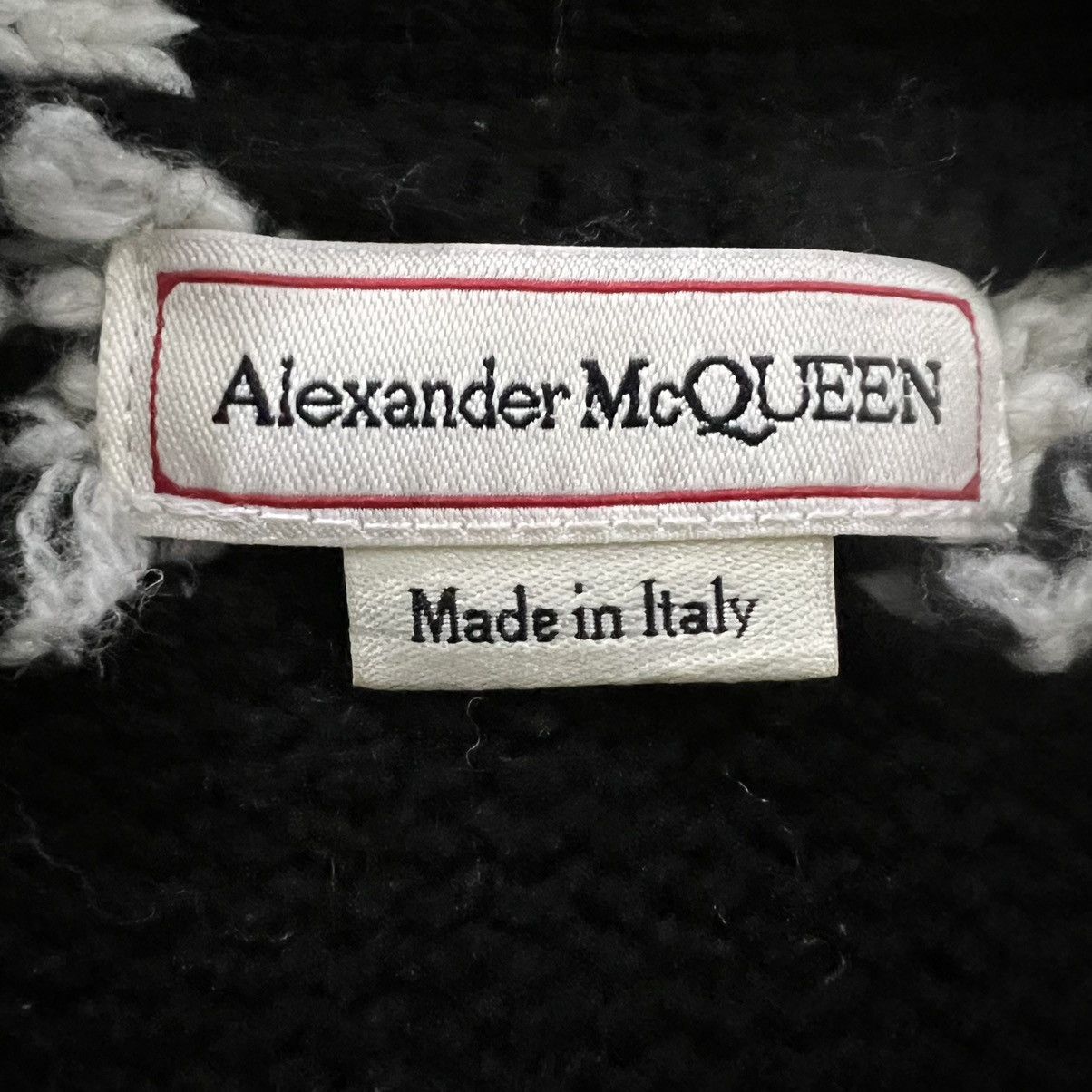 Alexander McQueen Graffiti Cable-knit Slouch Cardigan Size S / US 4 / IT 40 - 6 Thumbnail
