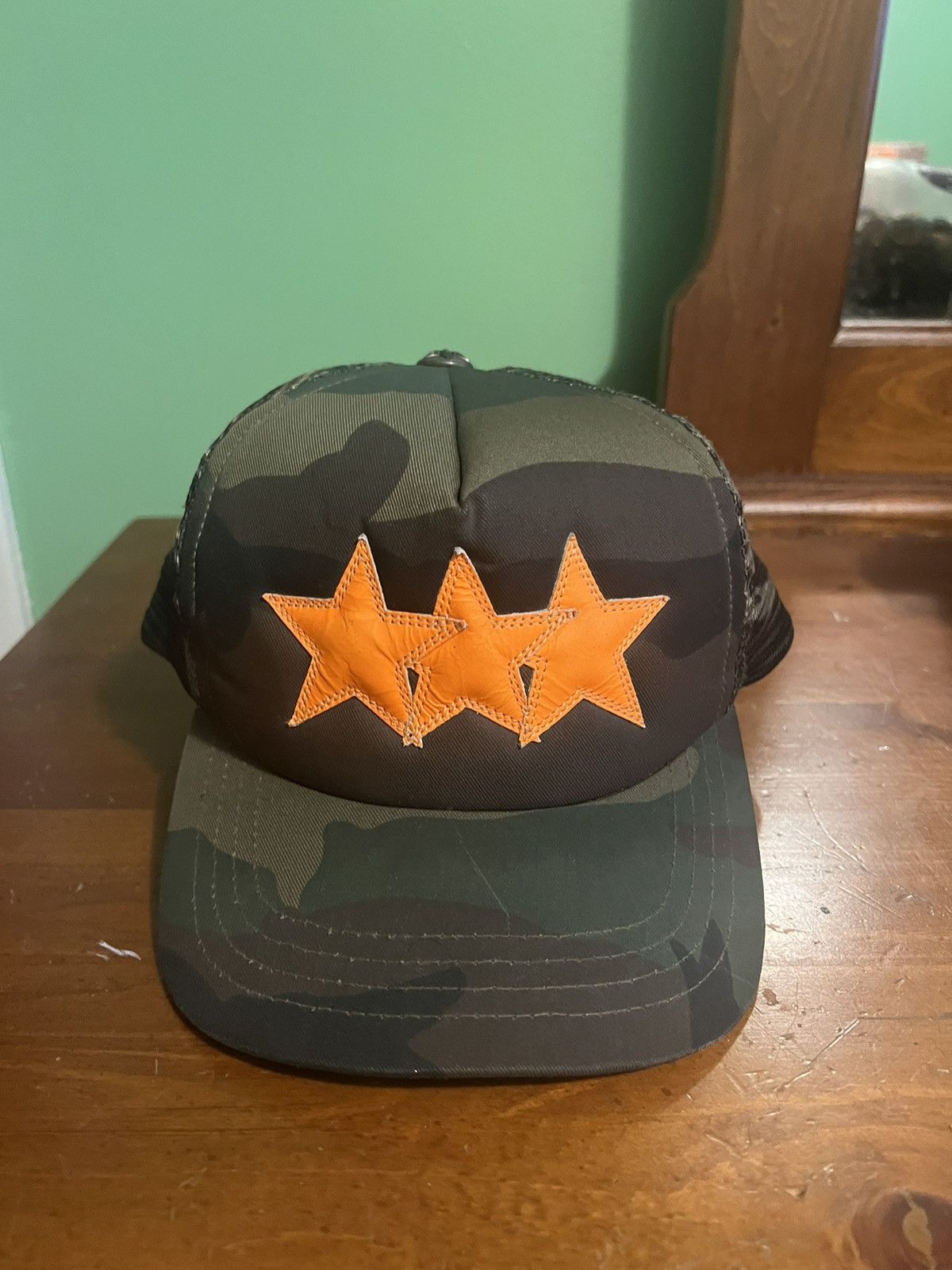 Chrome Hearts 3star Leather Patch