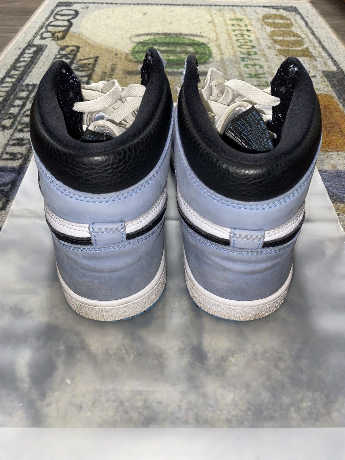 Jordan Brand × Nike Jordan 1 Retro High OG University Blue Size US 8 / EU 41 - 5 Thumbnail