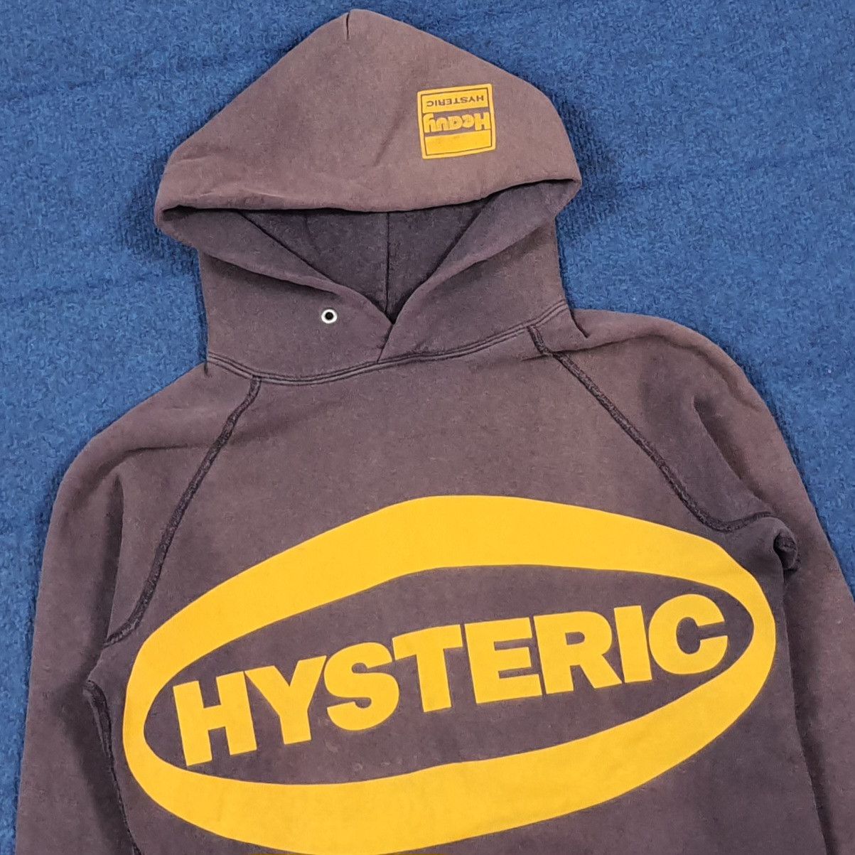 Hysteric Glamour Vintage 90s Hysteric Glamour "Heavy" Big Logo Hoodie C289N22 Size US XS / EU 42 / 0 - 2 Thumbnail