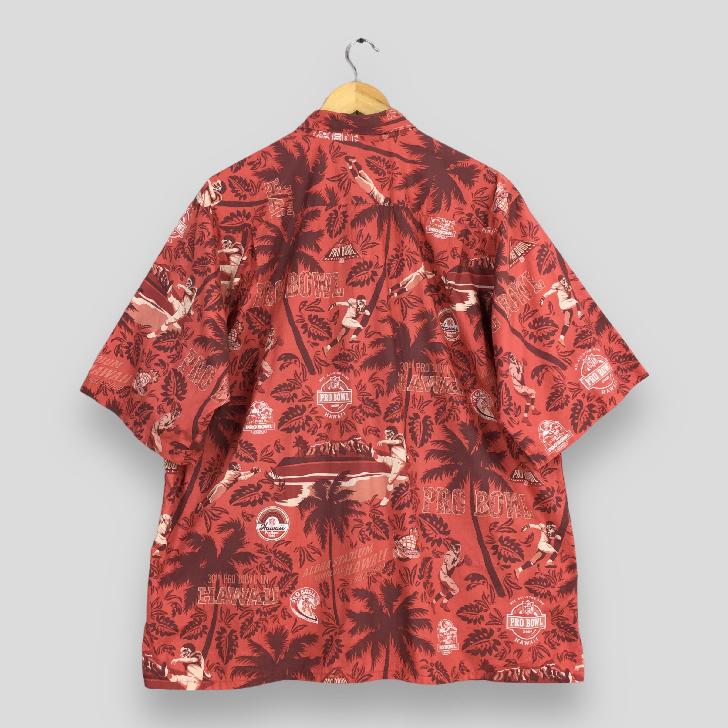 NFL × Reyn Spooner Vintage Reyn Spooner NFL Pro Bowl Hawaii Aloha Shirt Large Size US L / EU 52-54 / 3 - 7 Thumbnail