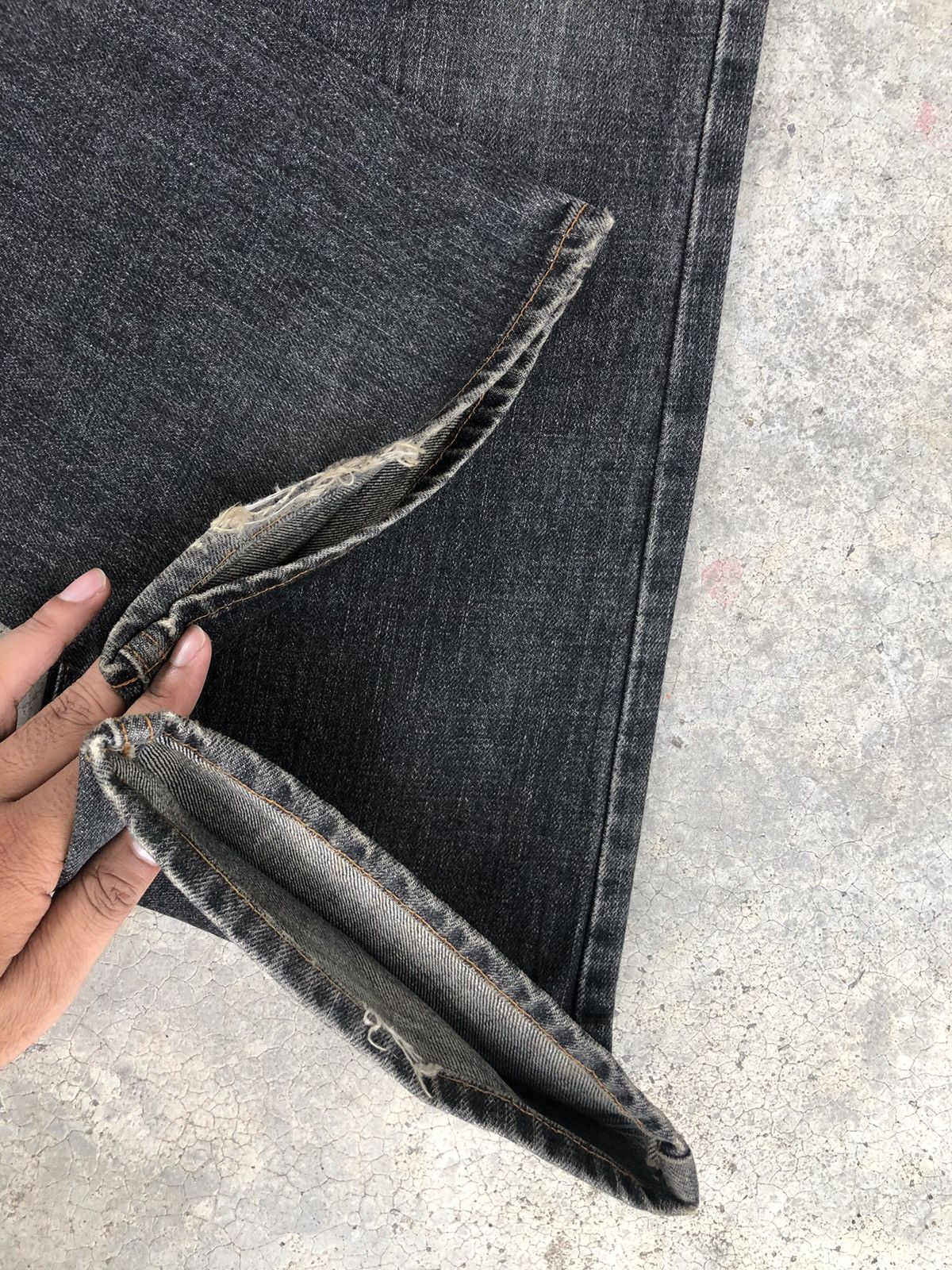 If Six Was Nine Japanese Bobson Flared Jeans Distressed Jeans Size US 30 / EU 46 - 13 Thumbnail