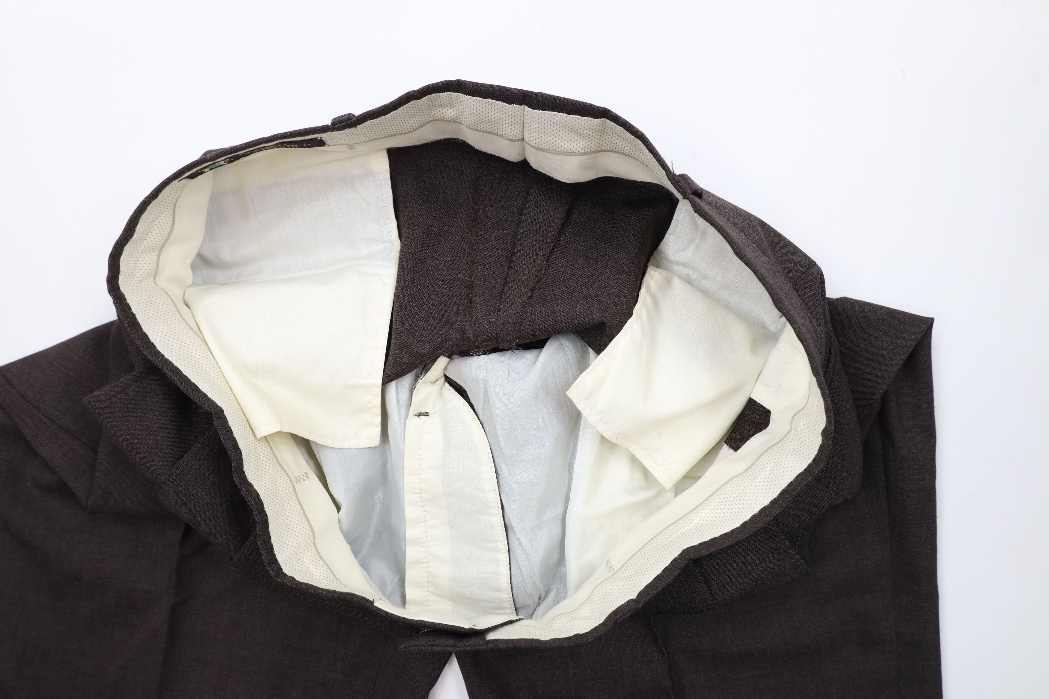 Vintage Vintage 90s Streetwear Cuffed Wide Leg Chino Pants Brown Size US 36 / EU 52 - 9 Thumbnail
