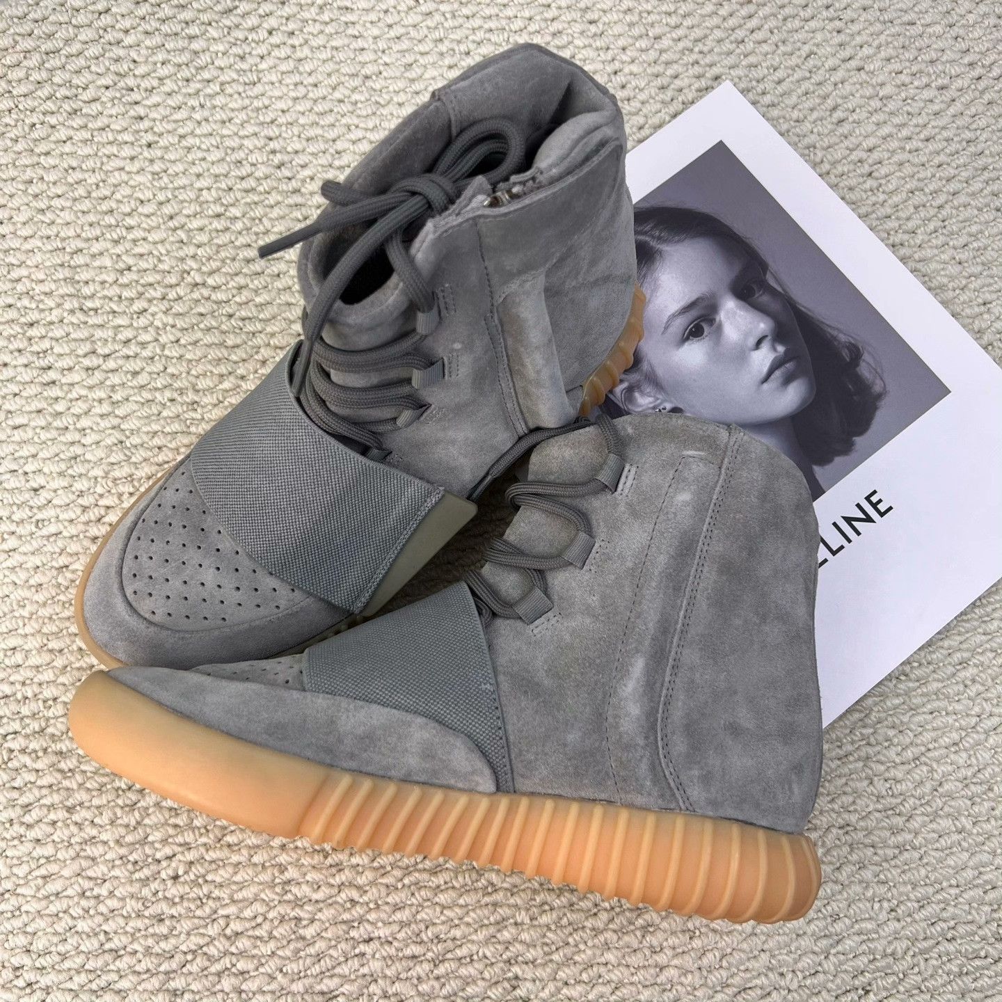 Adidas Adidas YEEZY Hitop Sneakers 8 Men Size US 8 / EU 41 - 1 Thumbnail