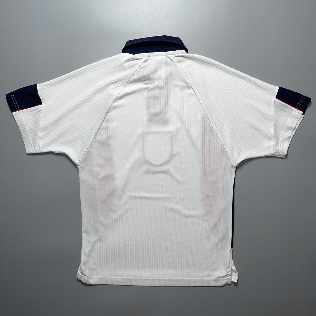 Umbro ENGLAND SOCCER DRAW 1998 WORLD CUP FOOTBALL HOME JERSEY Size US S / EU 44-46 / 1 - 6 Thumbnail