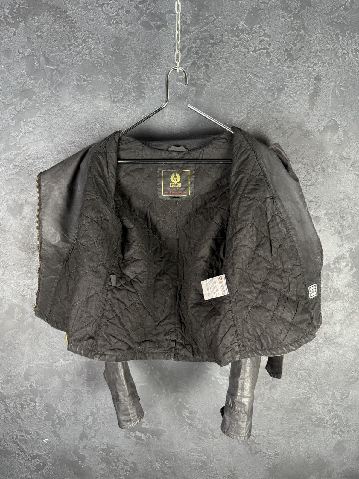 Belstaff Belstaff Sammy Miller Gold Label Women’s Wax Belted Jacket Size M / US 6-8 / IT 42-44 - 14 Thumbnail
