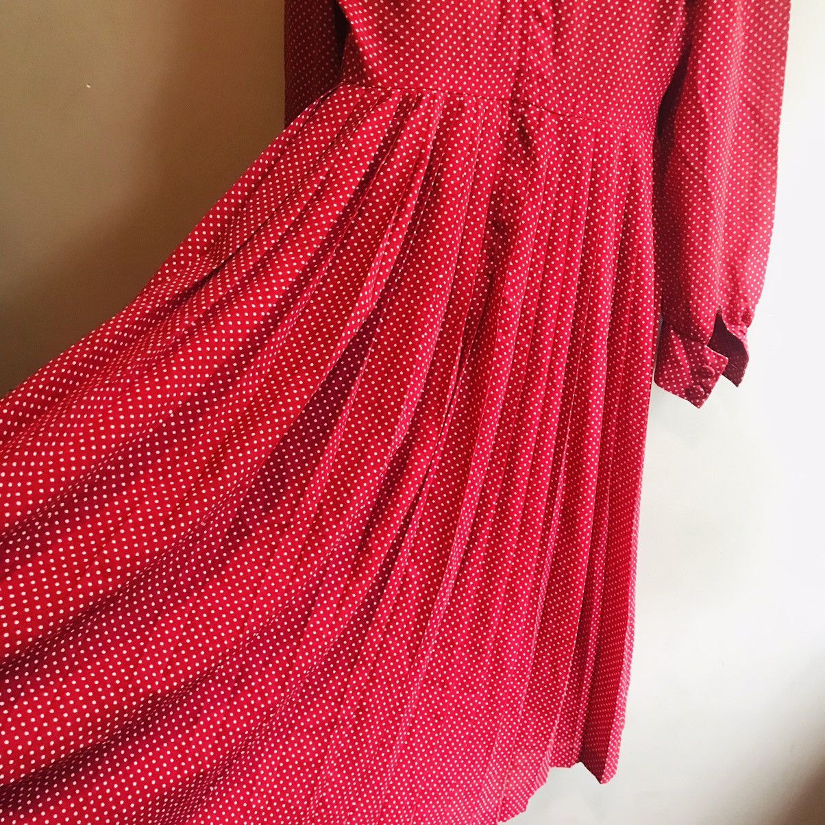 Seditionaries × Vintage Vintage Polka Dot Maxi Dress Size M / US 6-8 / IT 42-44 - 10 Thumbnail