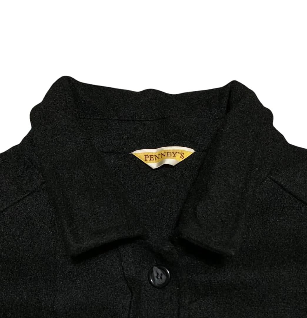Vintage Vintage Penneys Sanforized Wool Over Shirt Jacket Size US XL / EU 56 / 4 - 2 Thumbnail