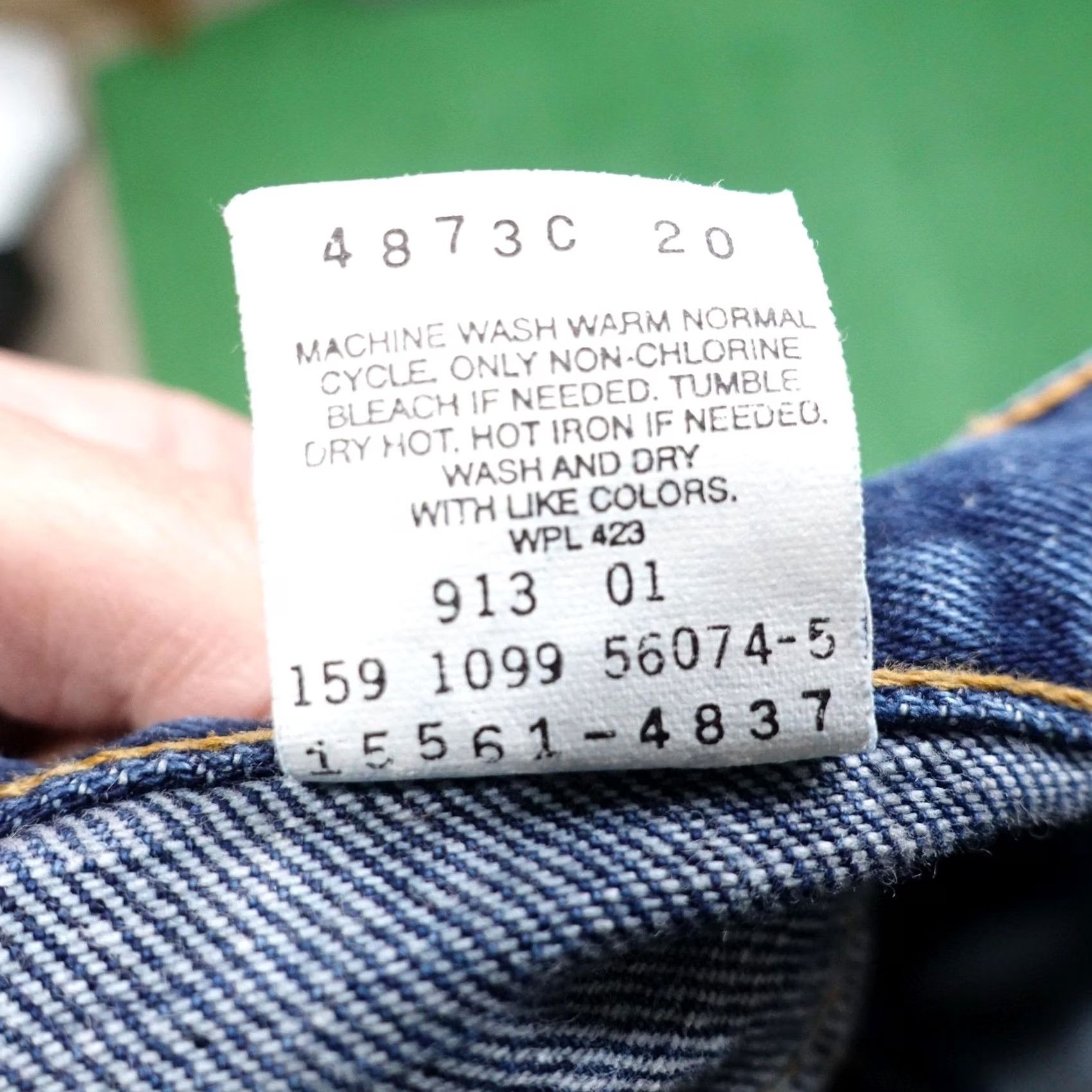 Levi's VINTAGE Levi's Jeans Womens 16 Blue Straight Relaxed Fit 560 Denim 33x32 90s Size 38" / US 16 / IT 52 - 7 Thumbnail